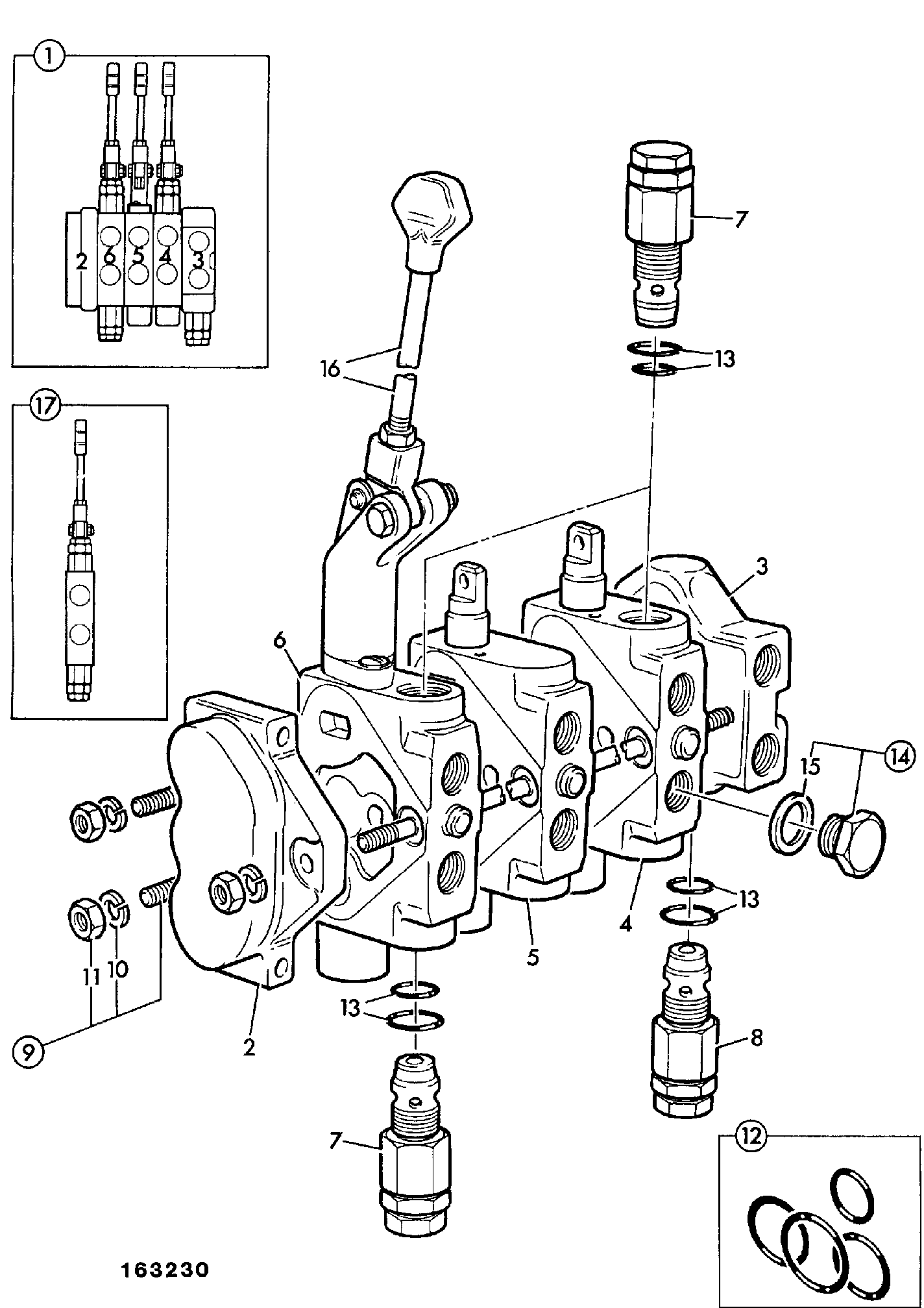 Клапан 25/930100 JCB