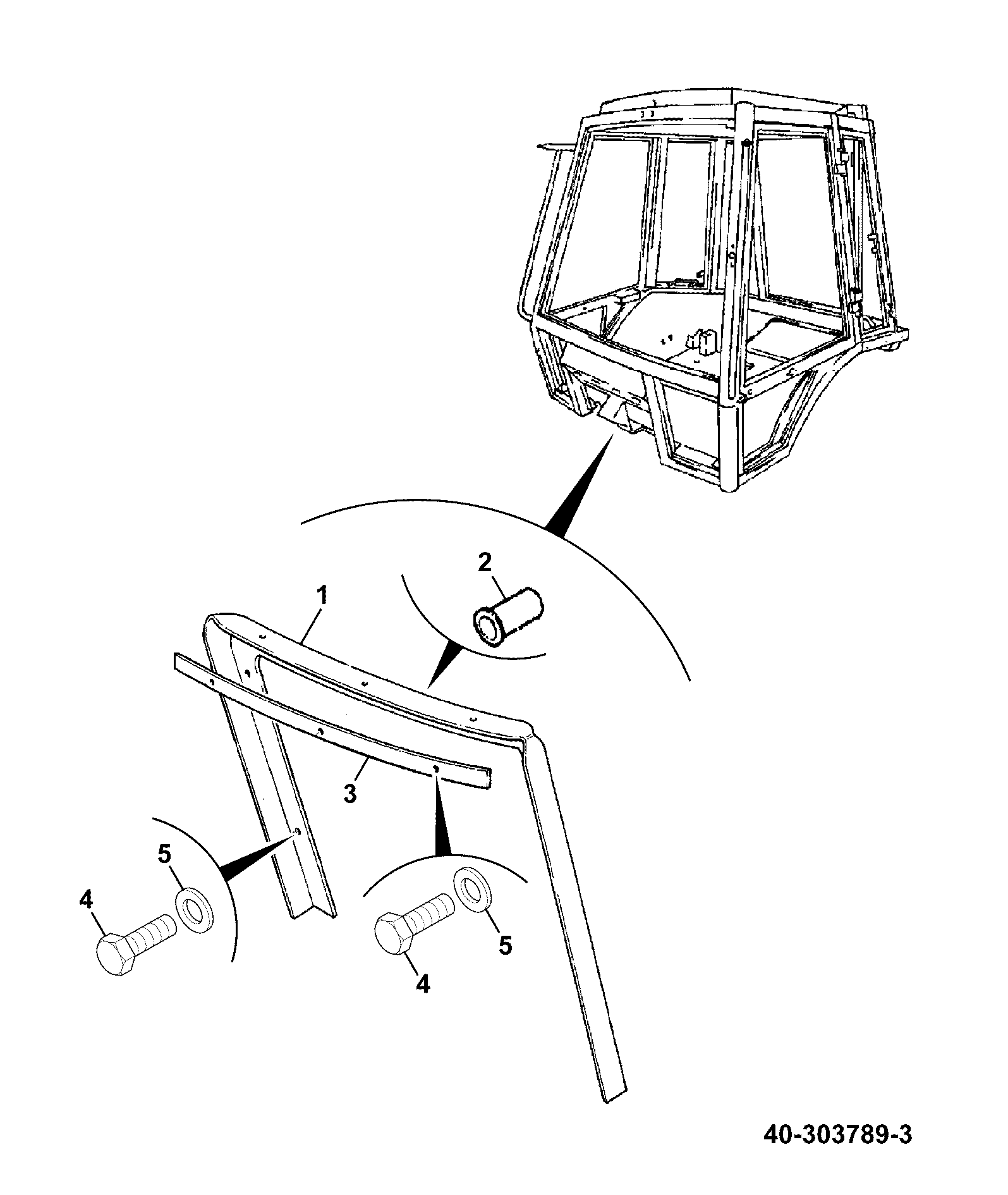 Планка 123/02733 JCB