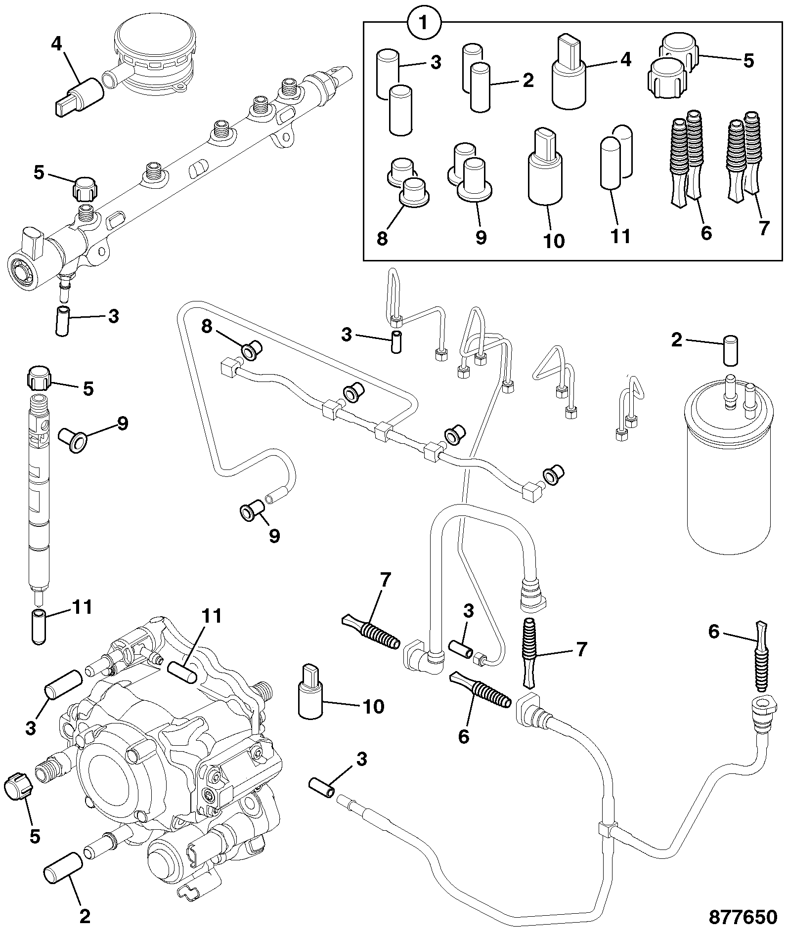 пробка 835/10146 JCB