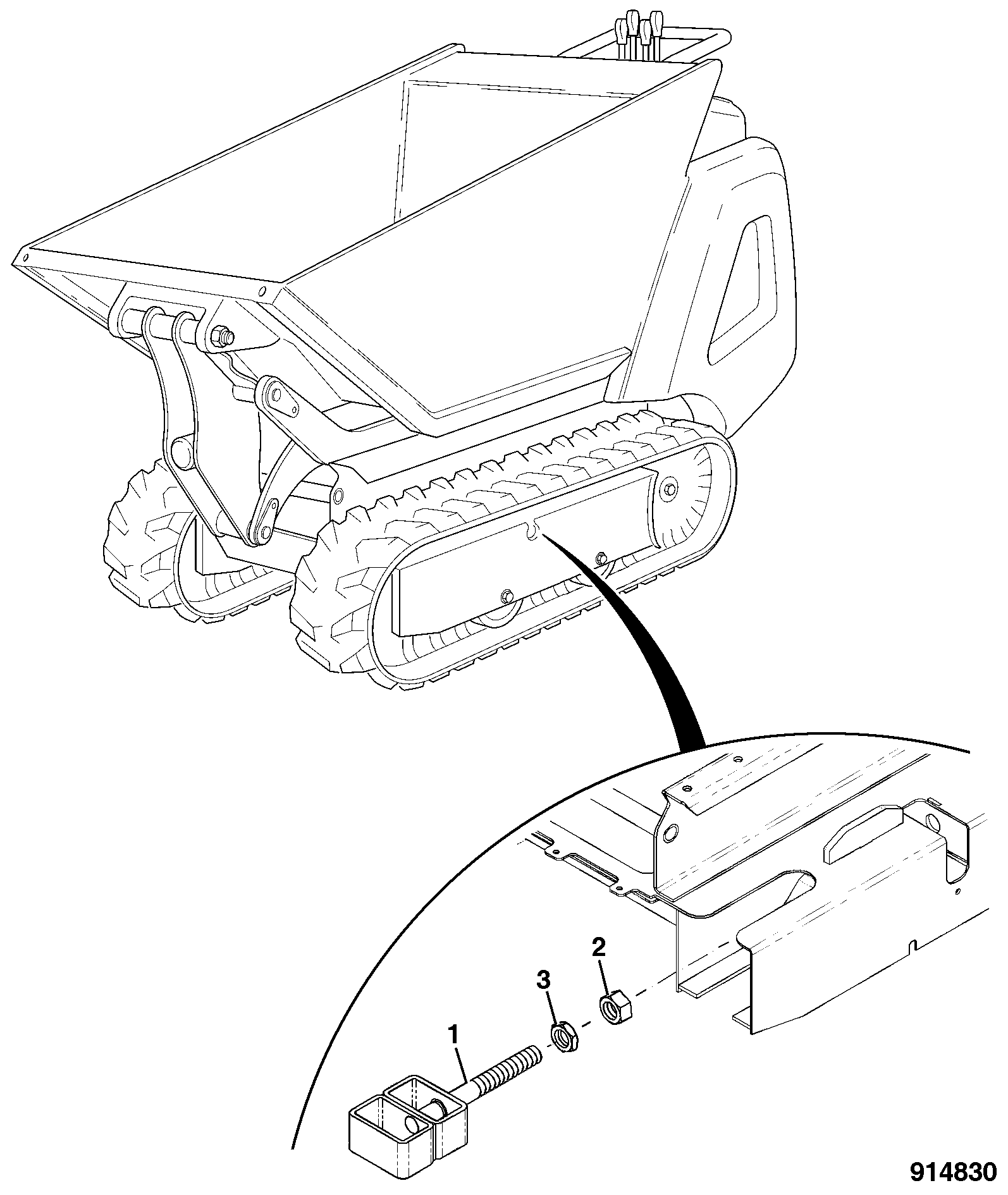 Гусеница 332/R3244 JCB