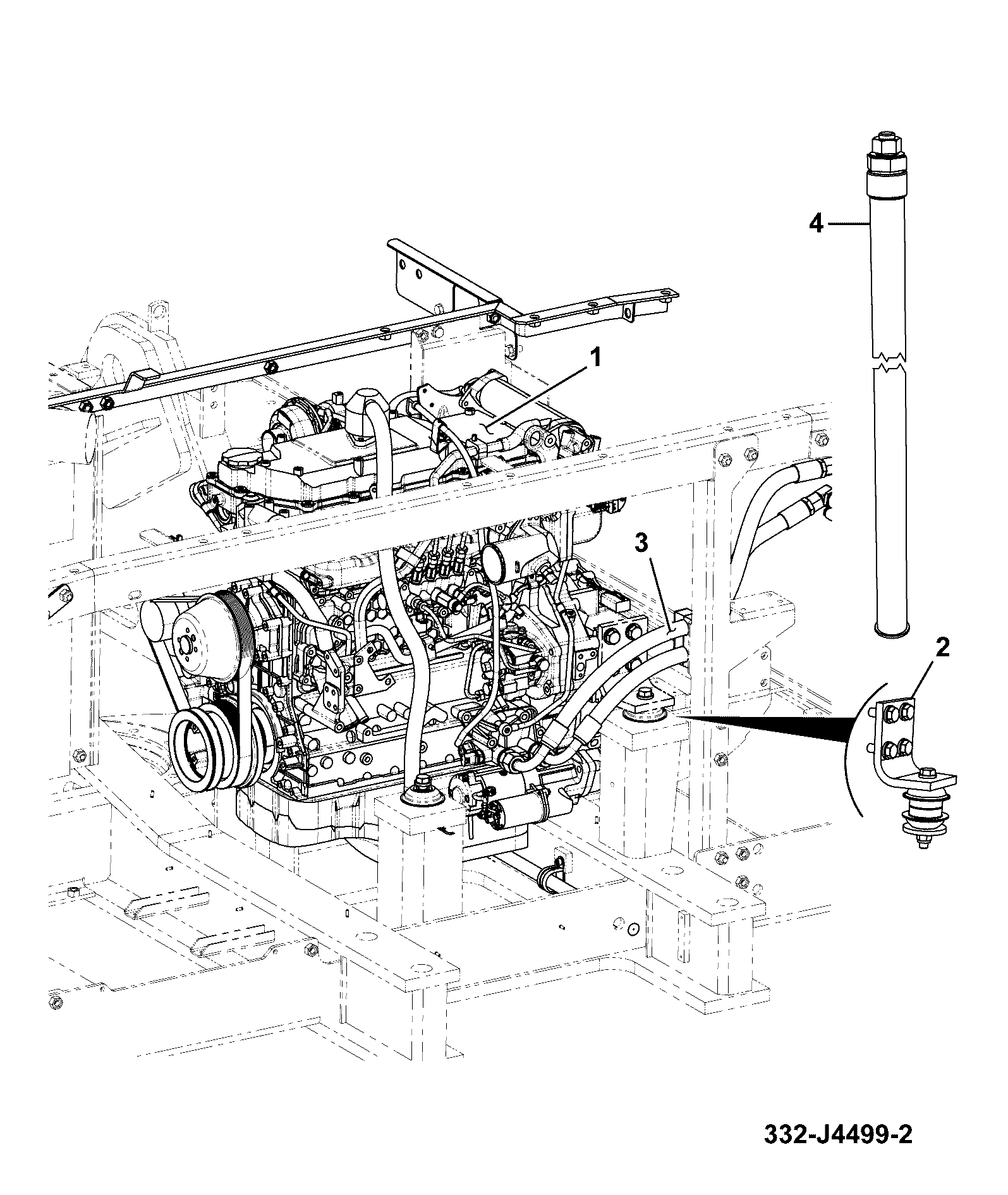 Сборка 332/J6564 JCB