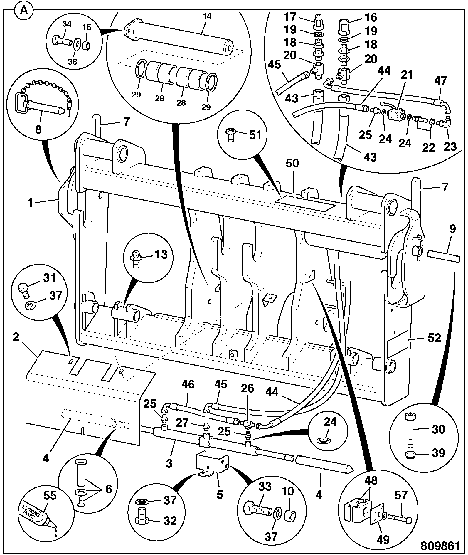 крышка 331/56181 JCB