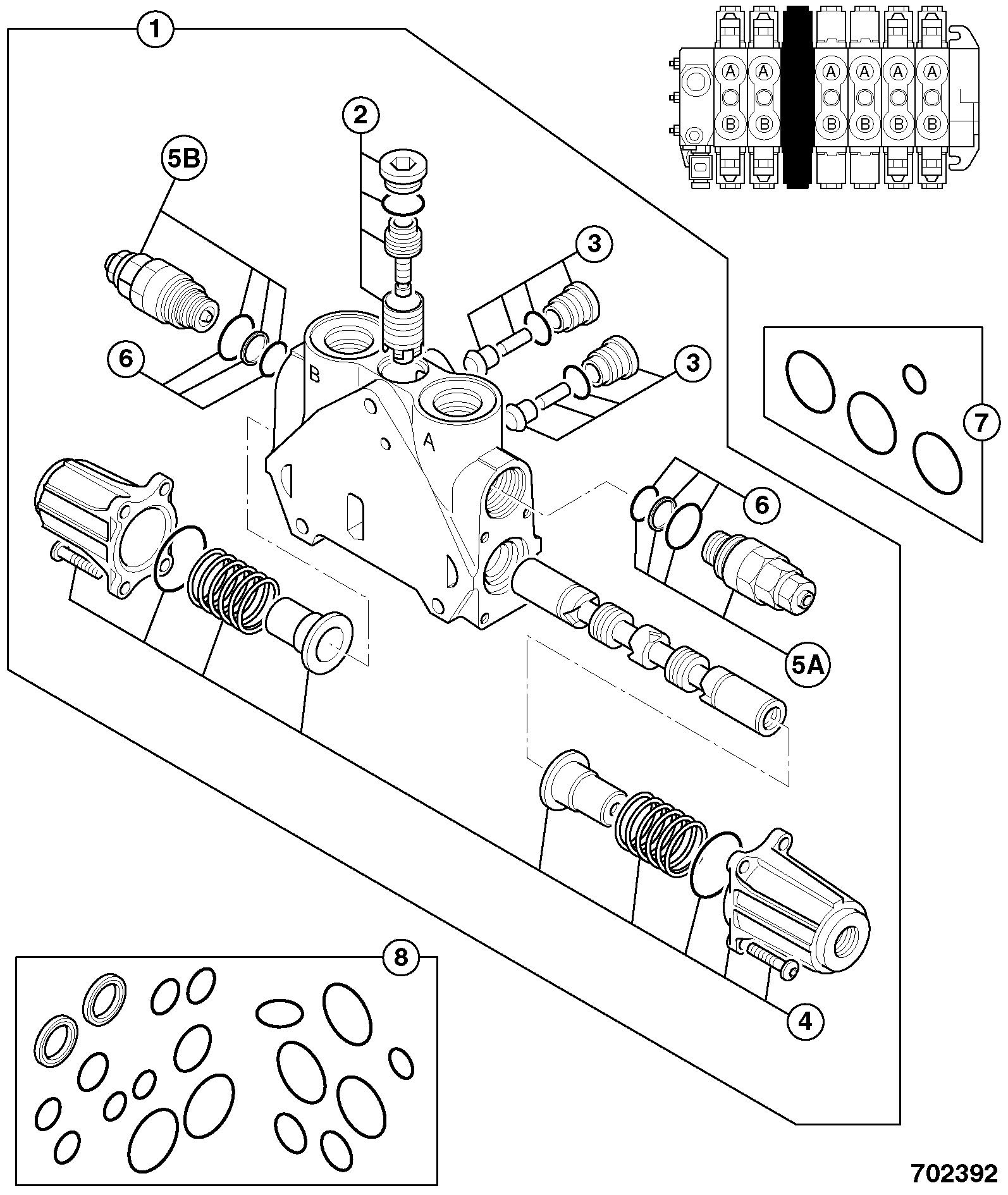 Комплект 25/222785 JCB