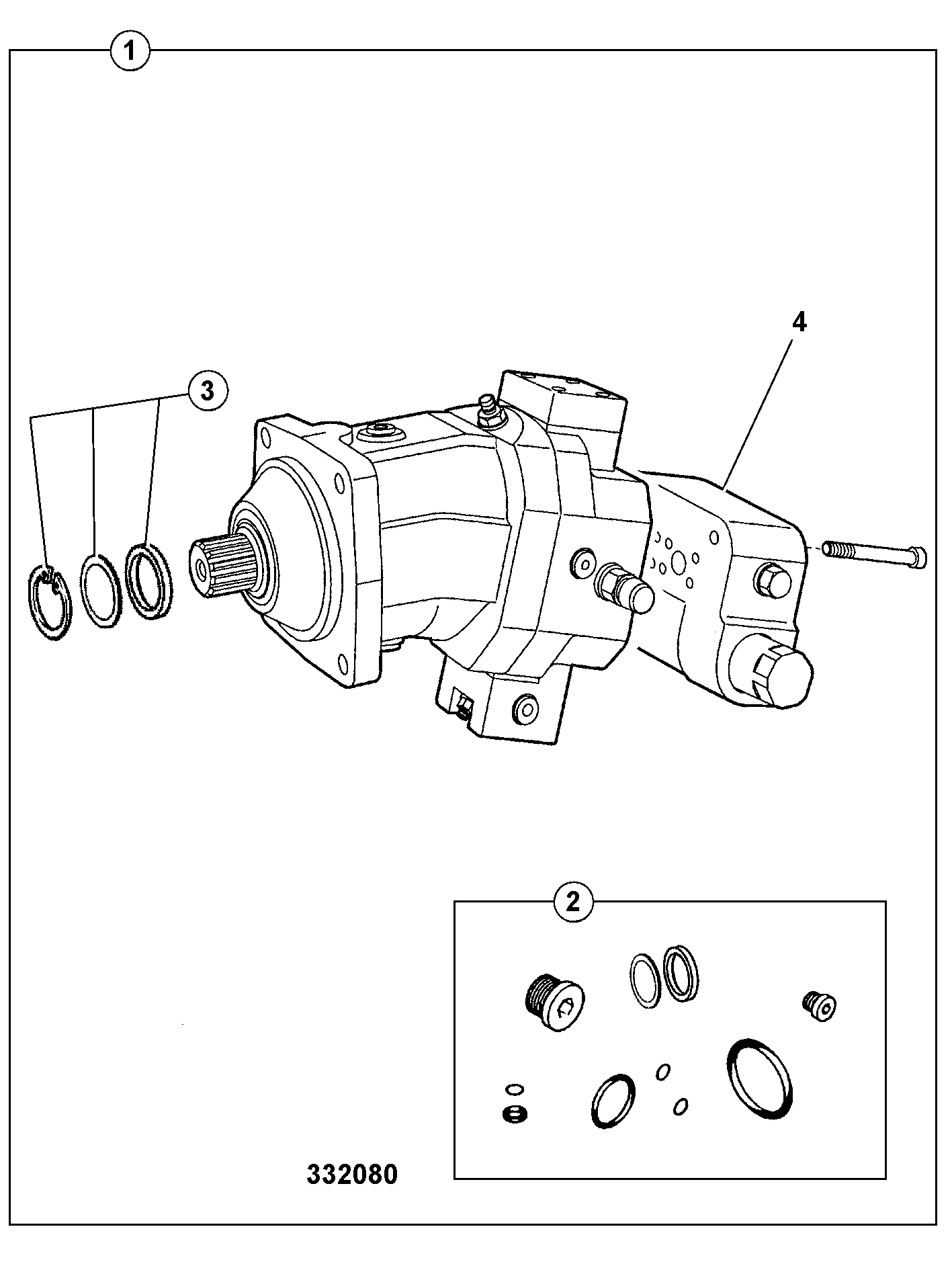 Шайба JLA0438 JCB