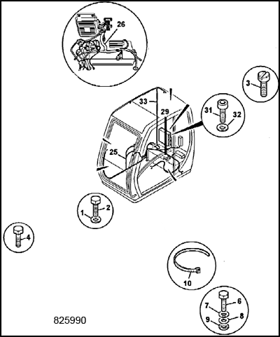 Жгут проводов 229/02199 JCB