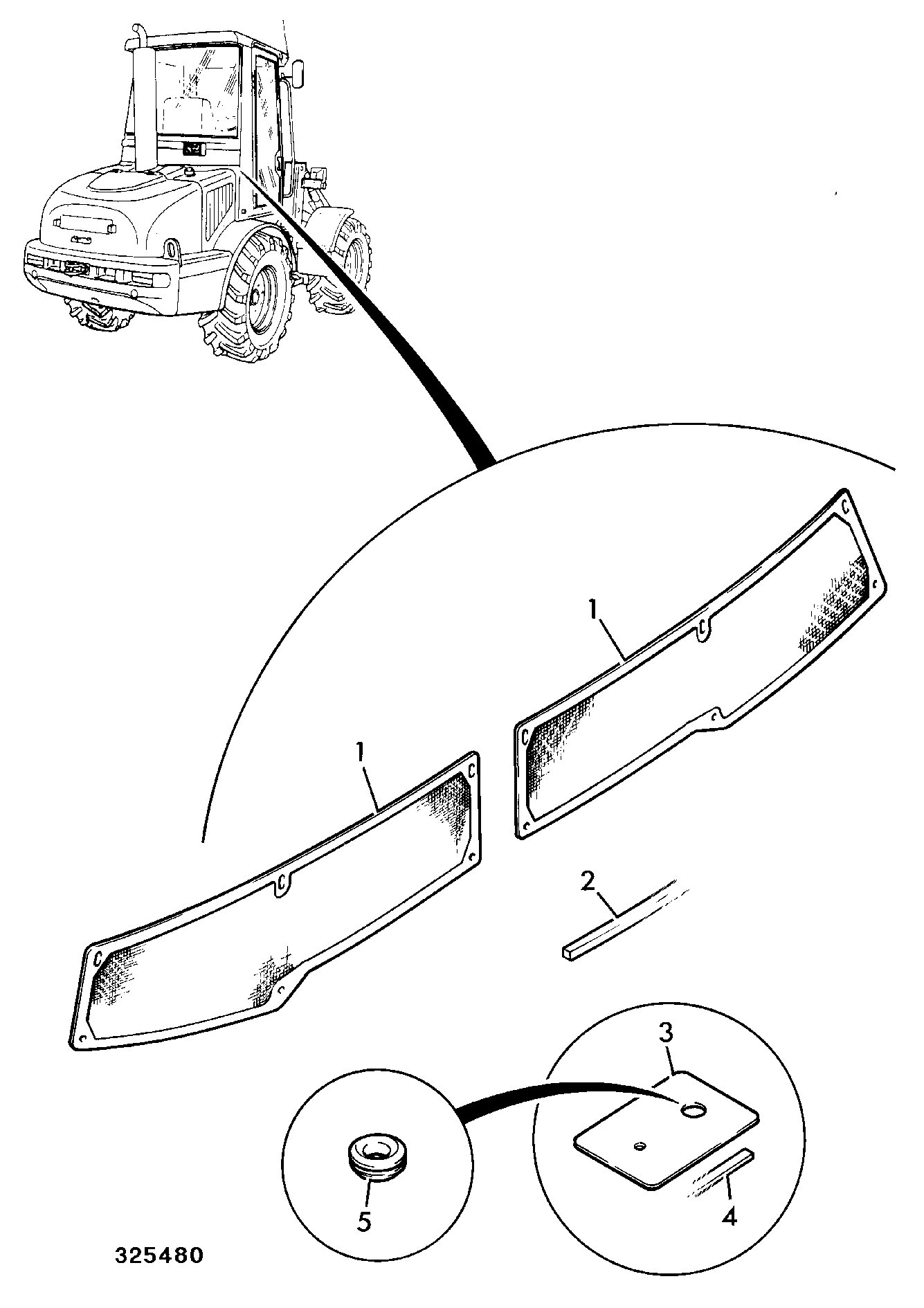 Уплотнение 274/01054 JCB