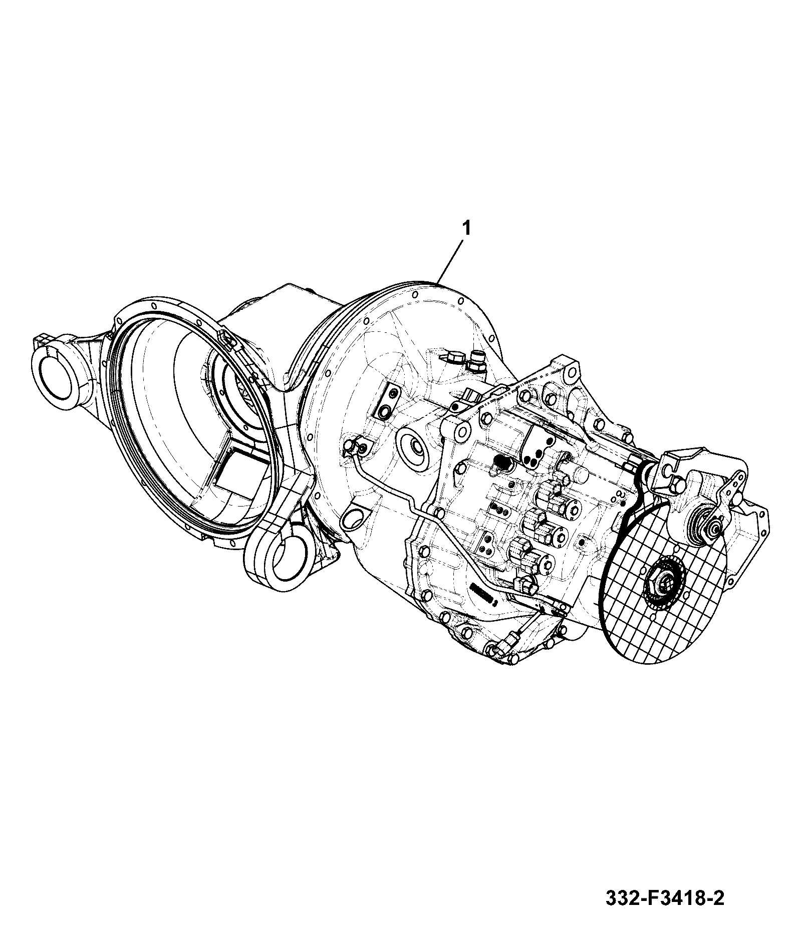 Трансмиссия 455/M2918 JCB
