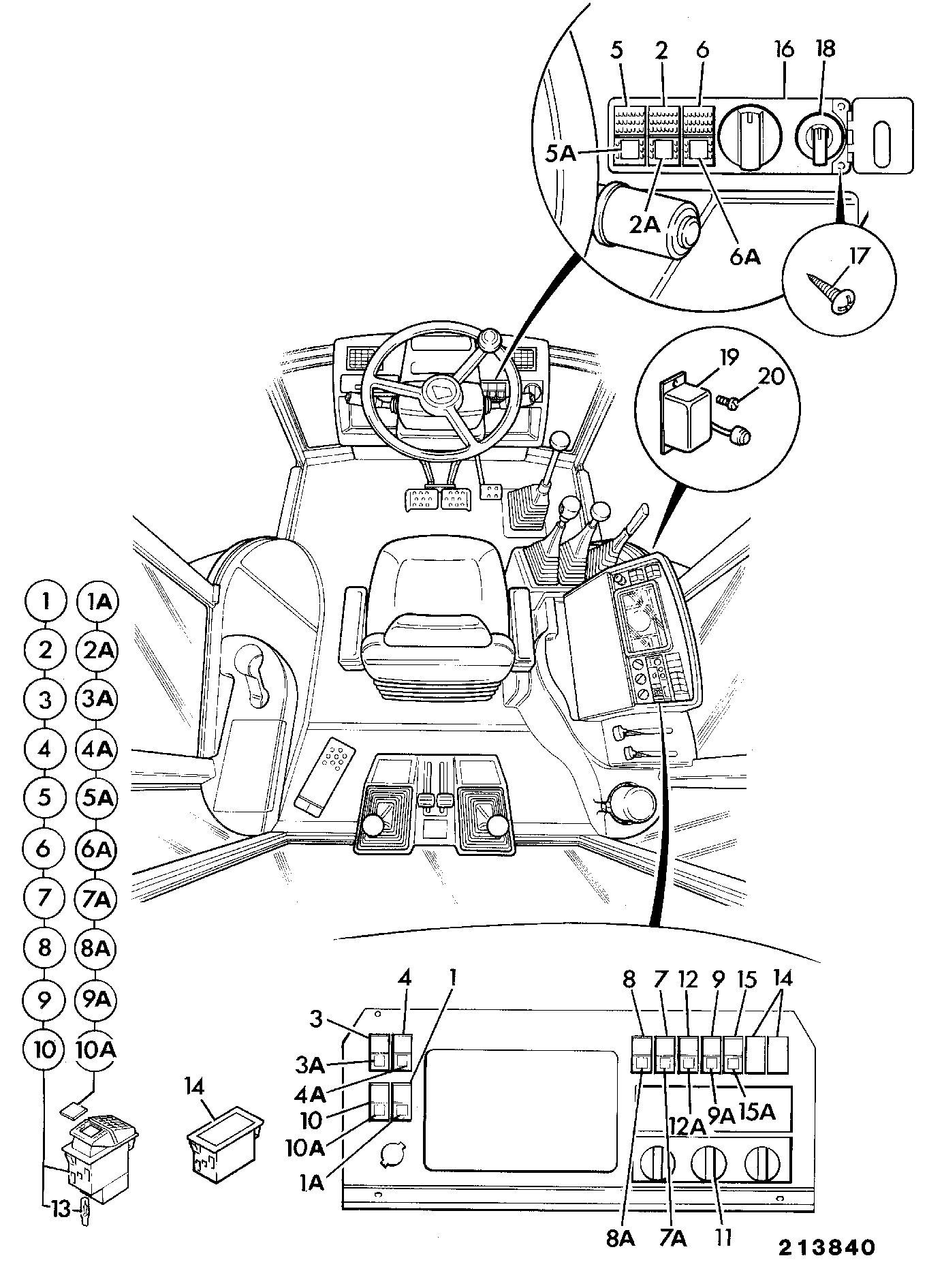 пластина 123/04167 JCB