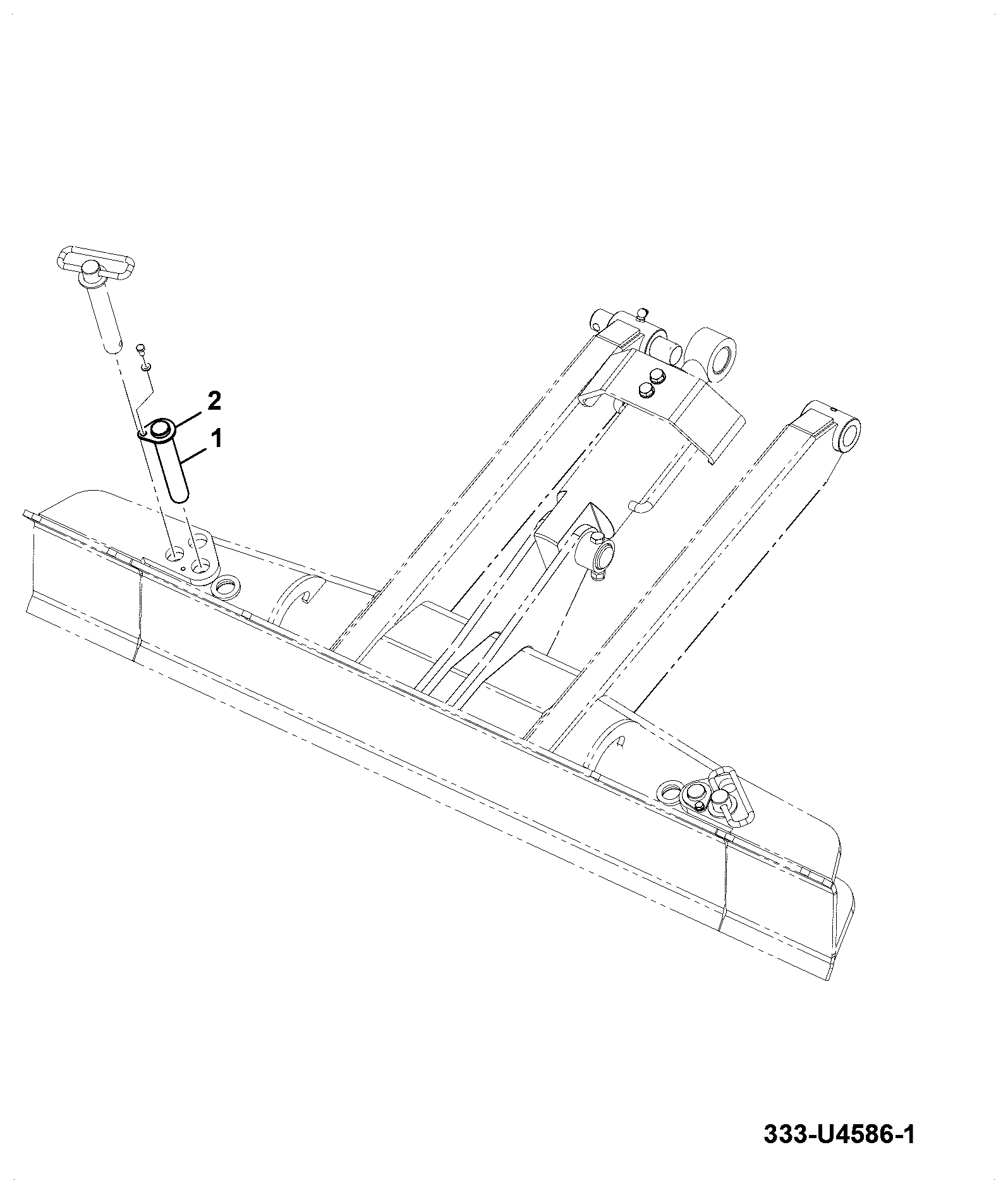 Фиксатор 333/U5051 JCB