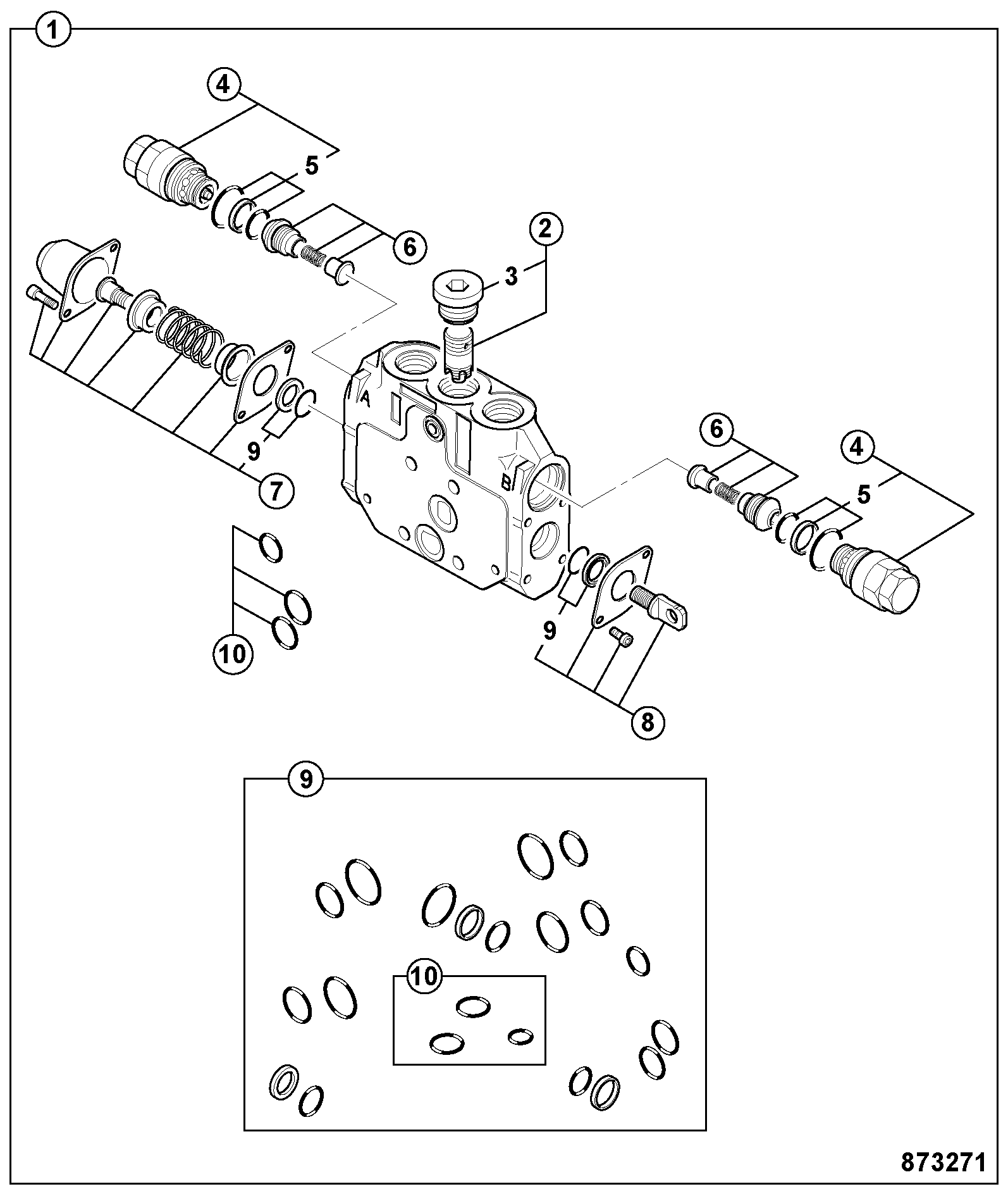Комплект 998/11397 JCB