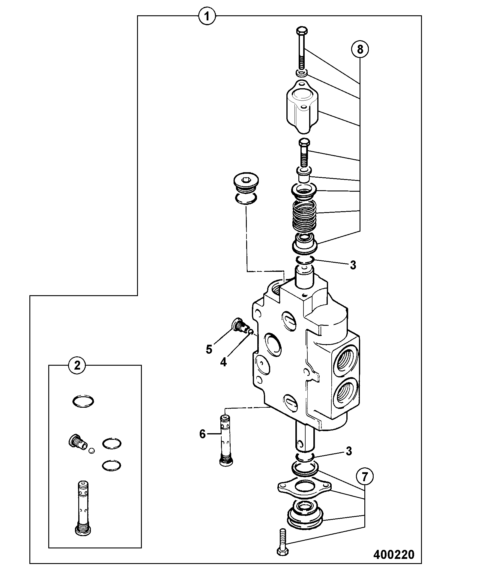 Корпус 25/997205 JCB