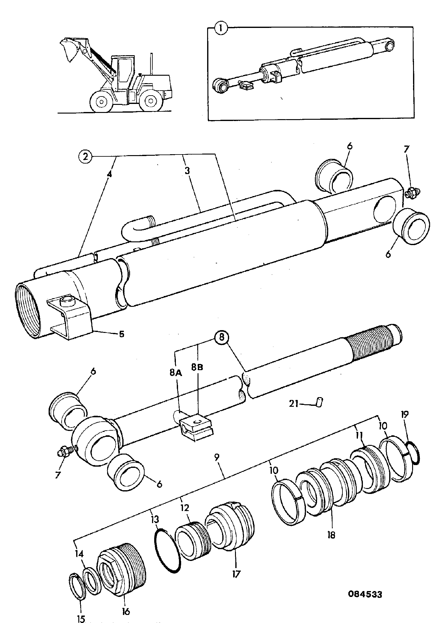Кольцо 2411/7609 JCB