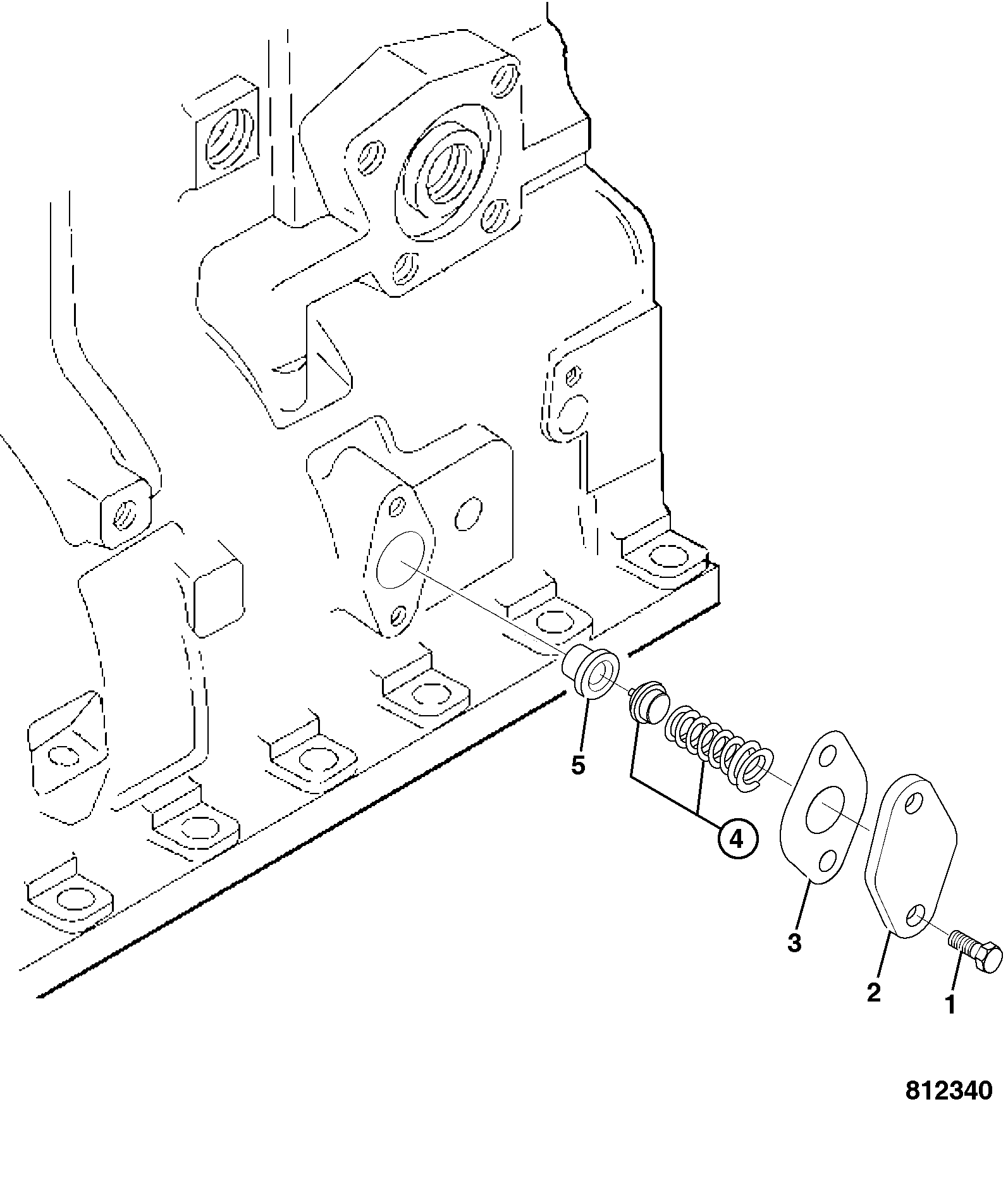 Клапан 02/950211 JCB