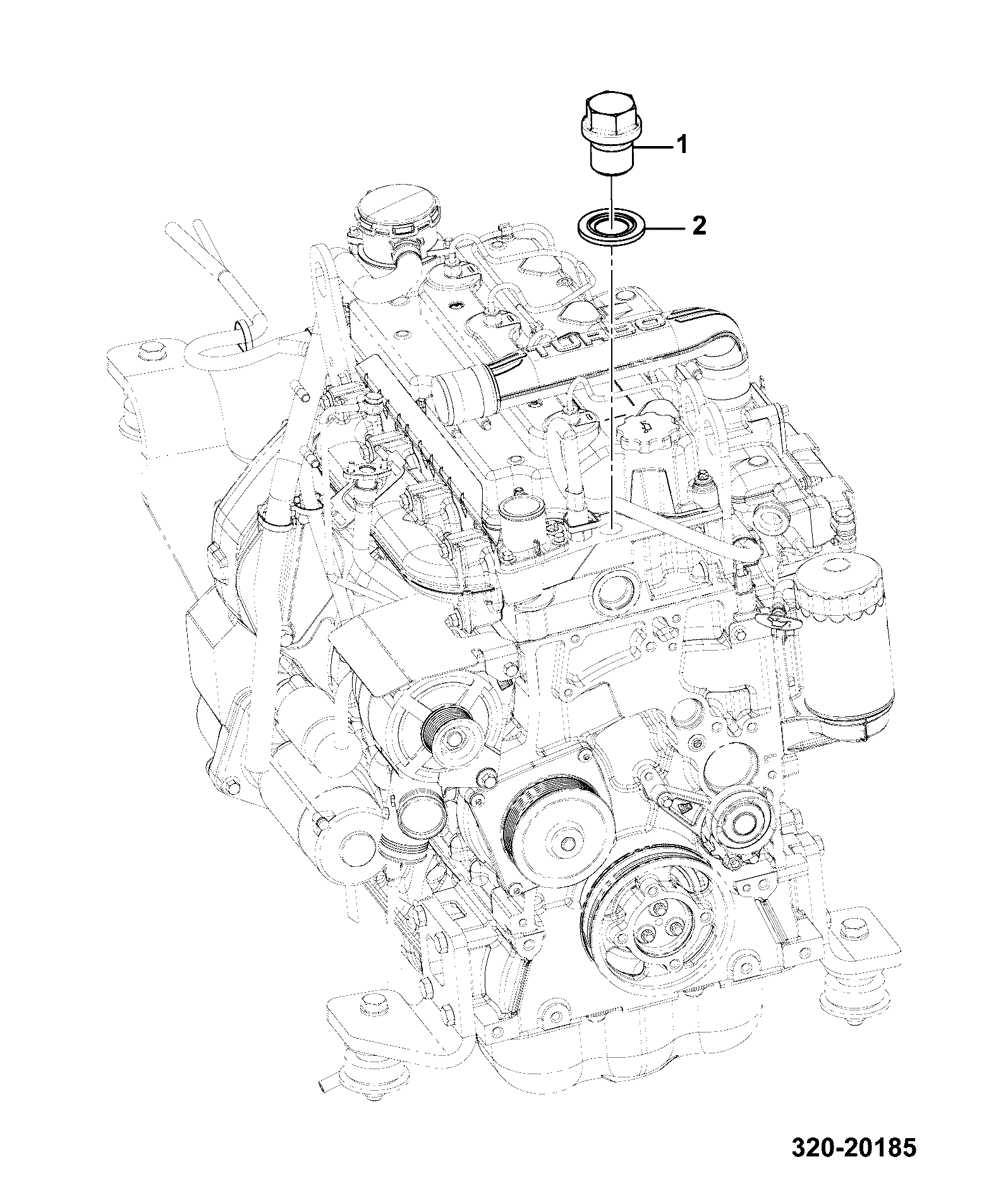 Пробка 816/90914 JCB