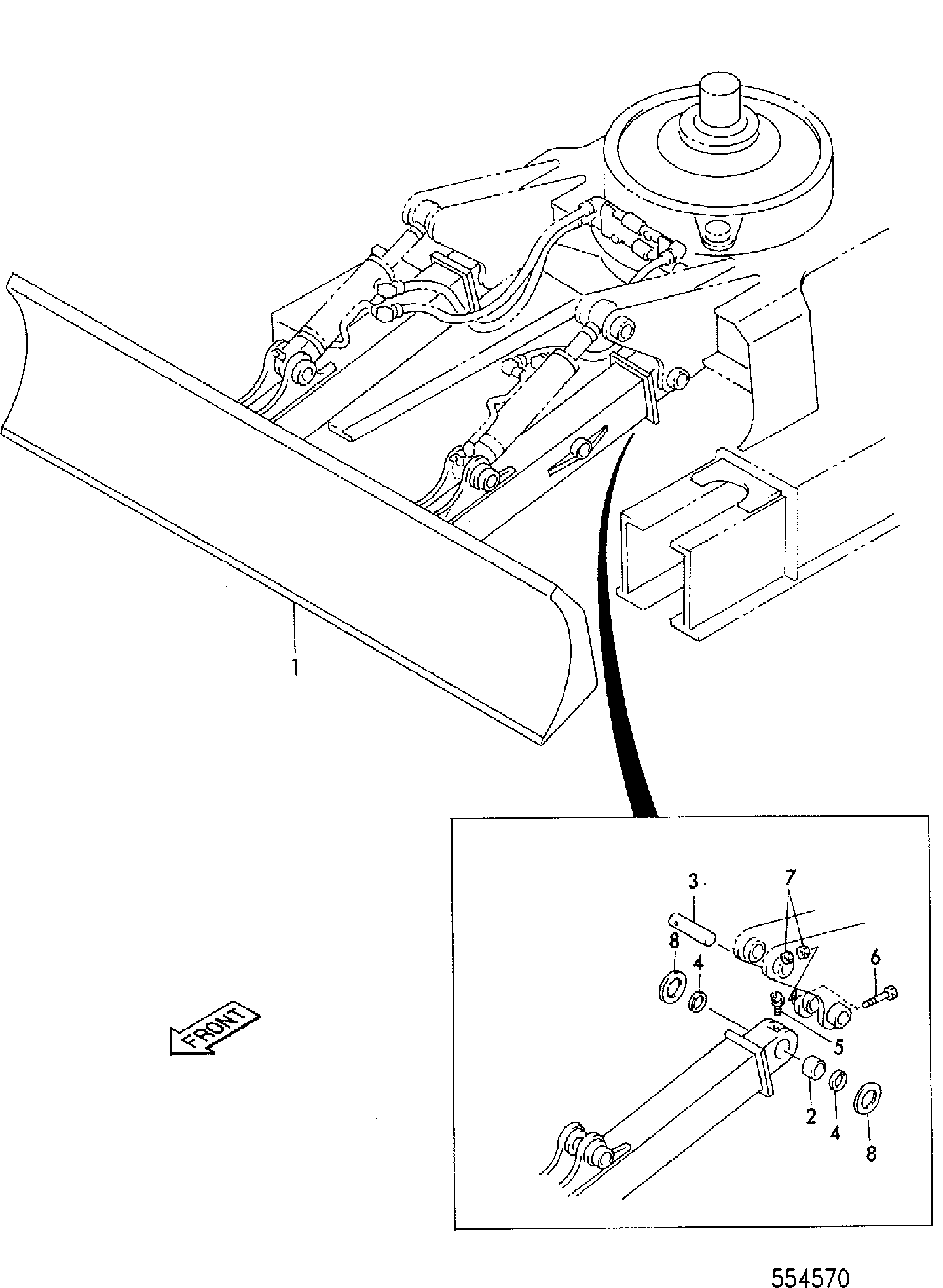 уплотнение KHV0001 JCB
