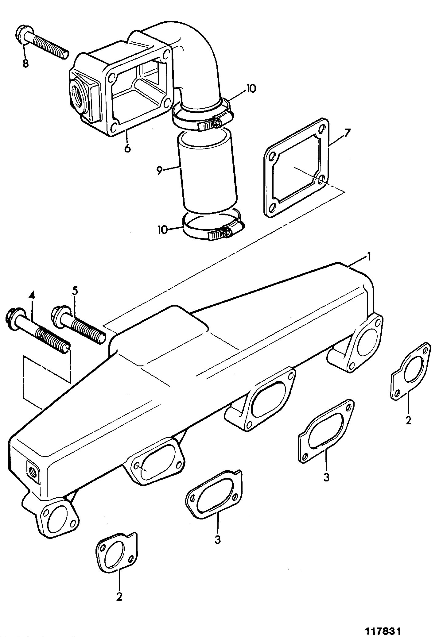 Прокладка 02/200384 JCB
