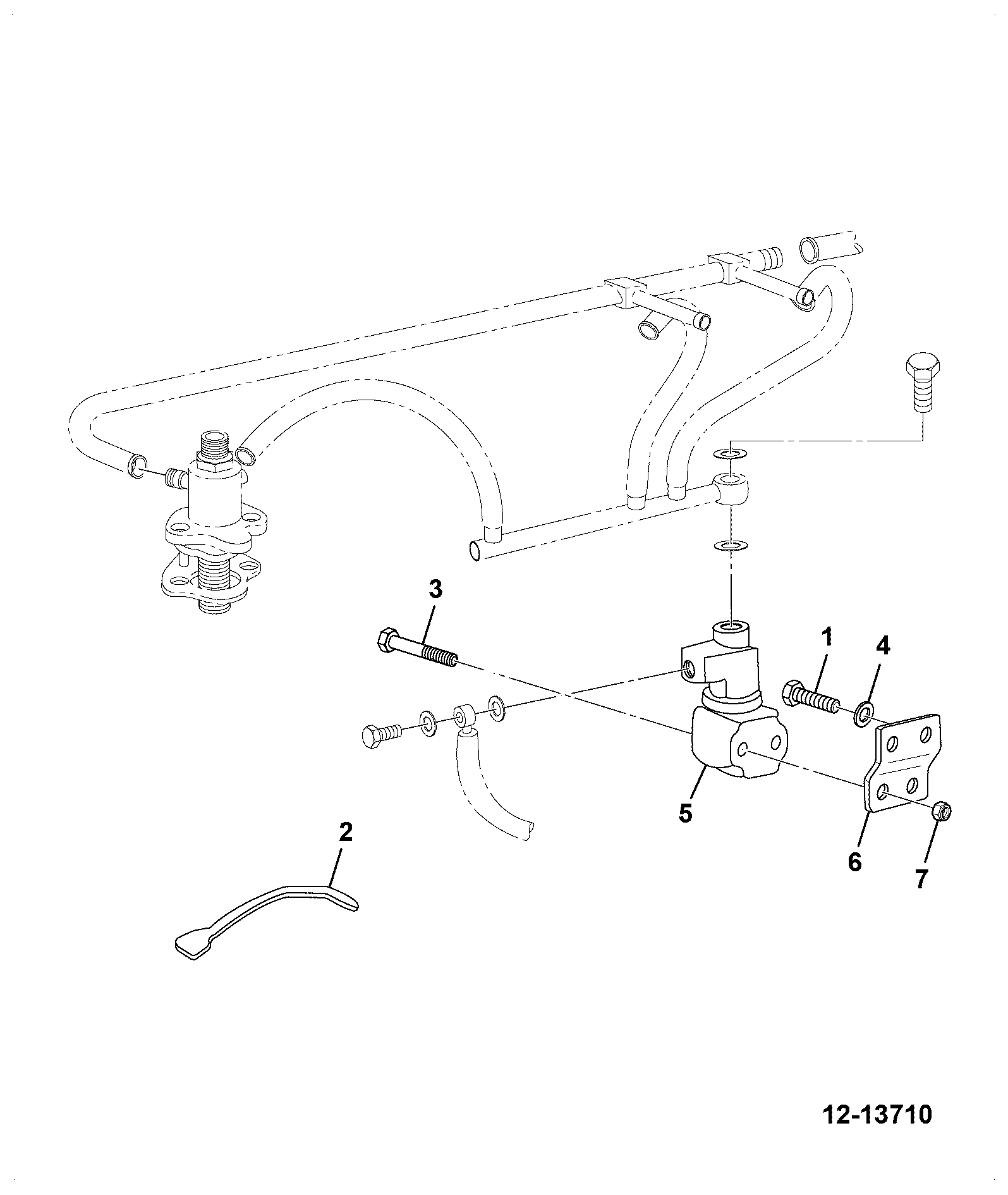 Клапан 333/C1341 JCB