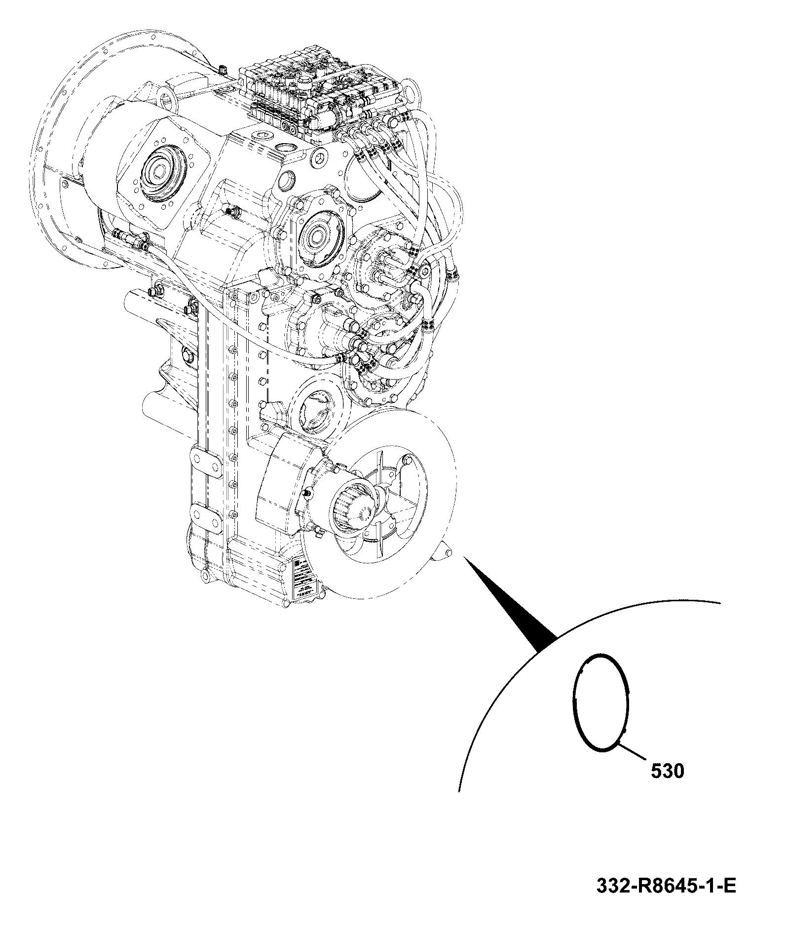 Кольцо уплотнительное 333/C2931 JCB