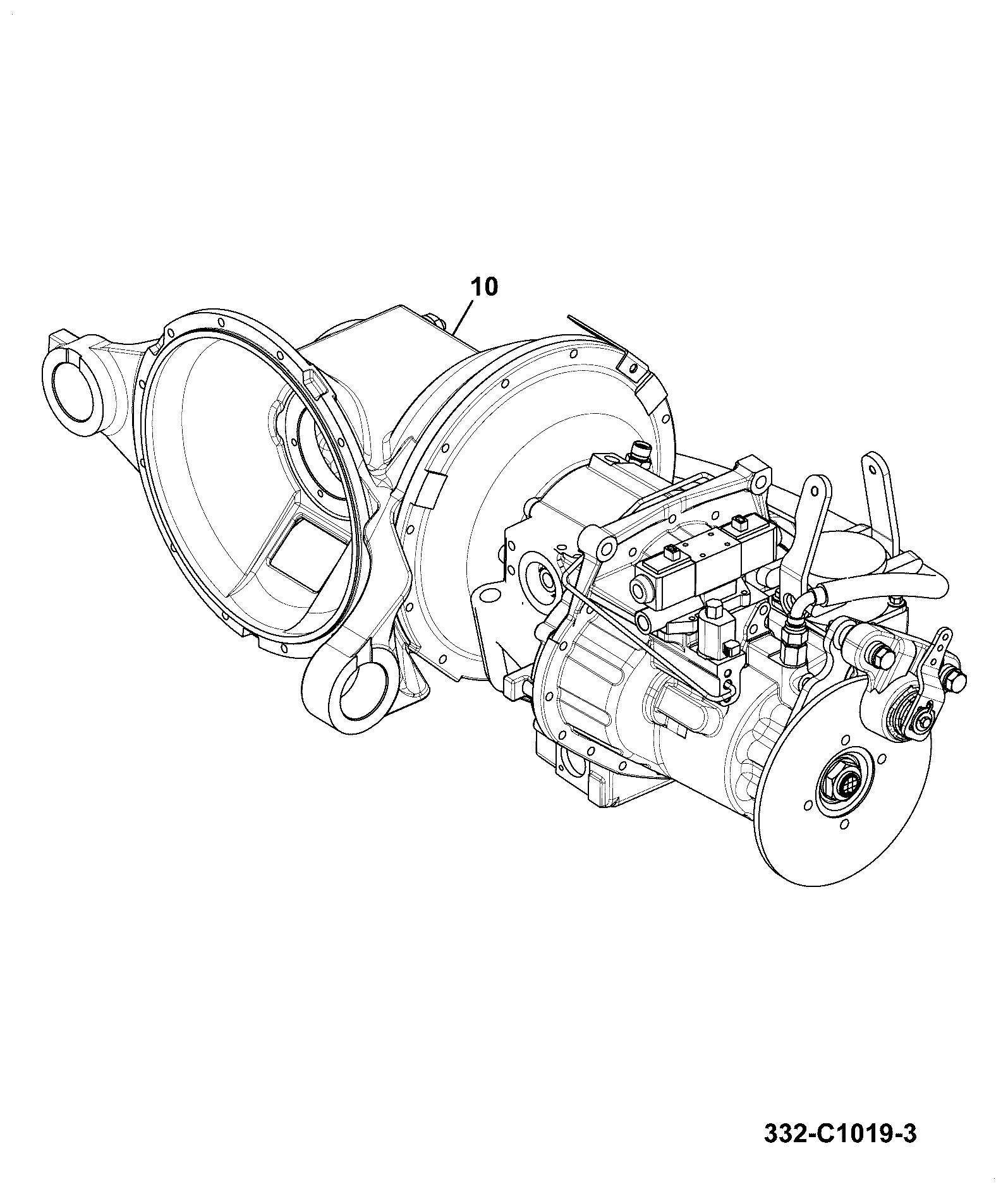 Трансмиссия 455/M0465 JCB