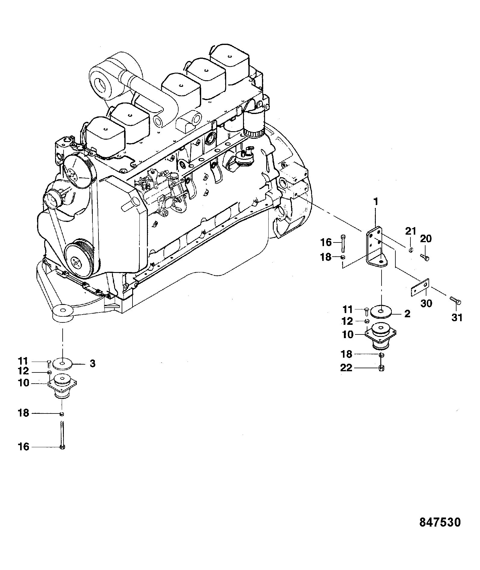 Накладка 2622/50035 JCB