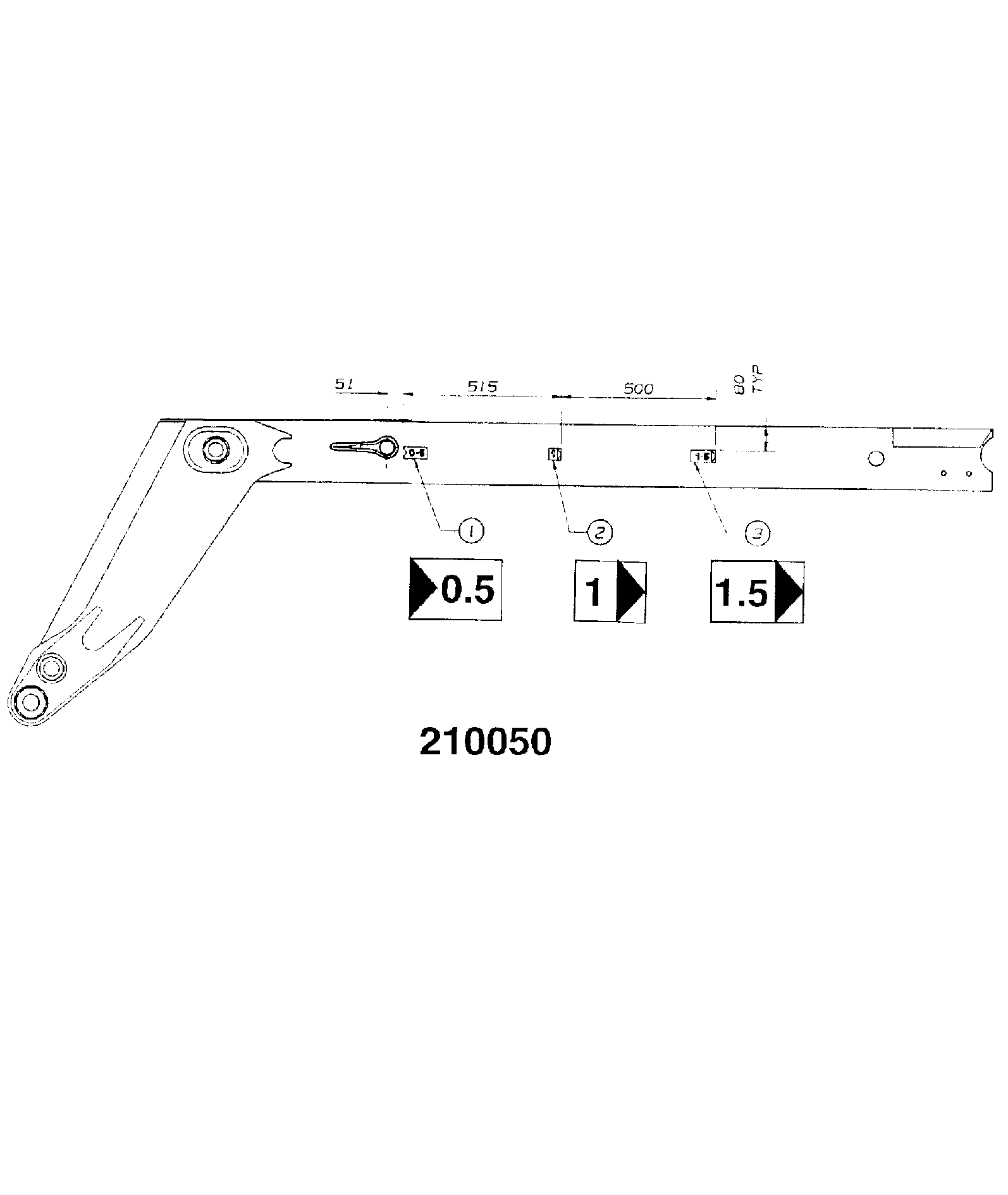 Наклейка 817/20997 JCB