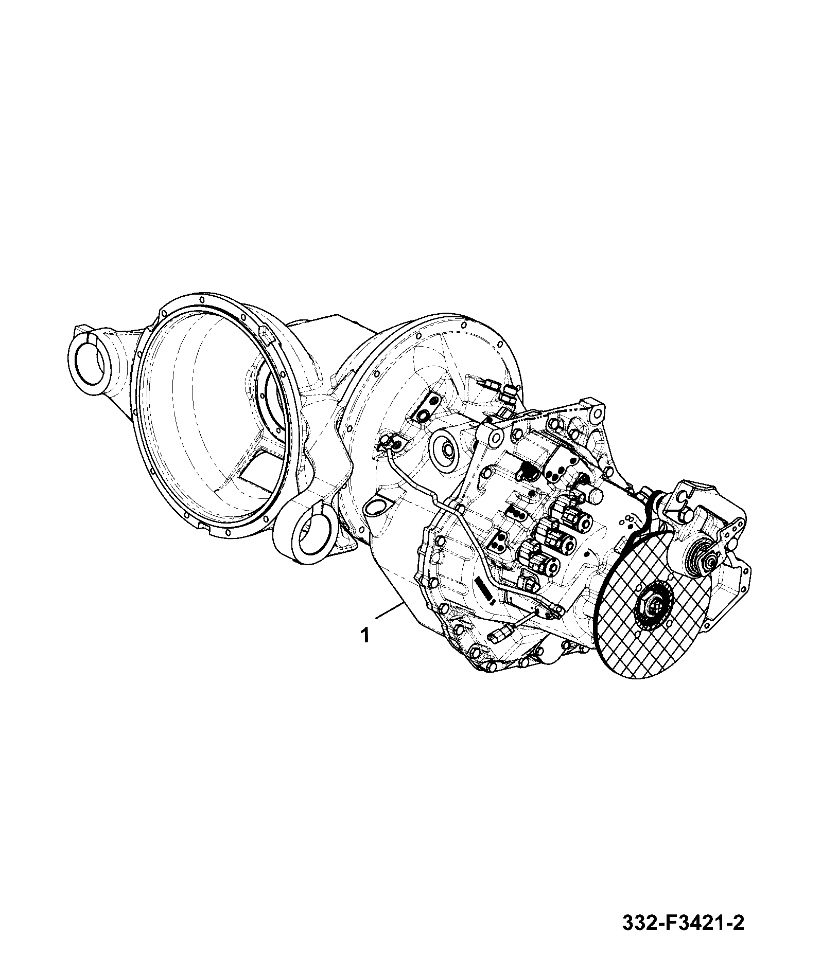 Трансмиссия 455/M2915 JCB