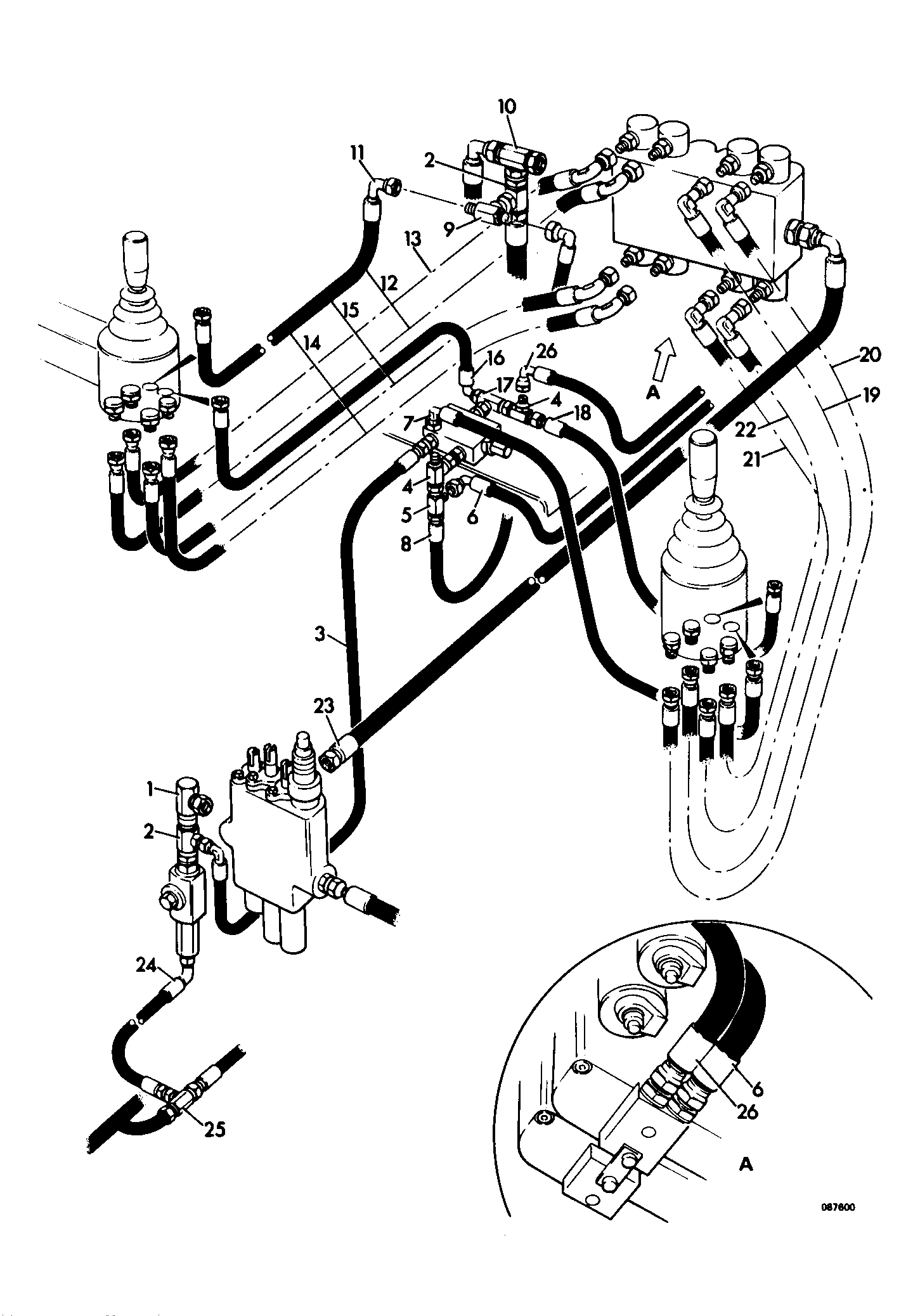 Переходник 892/00050 JCB