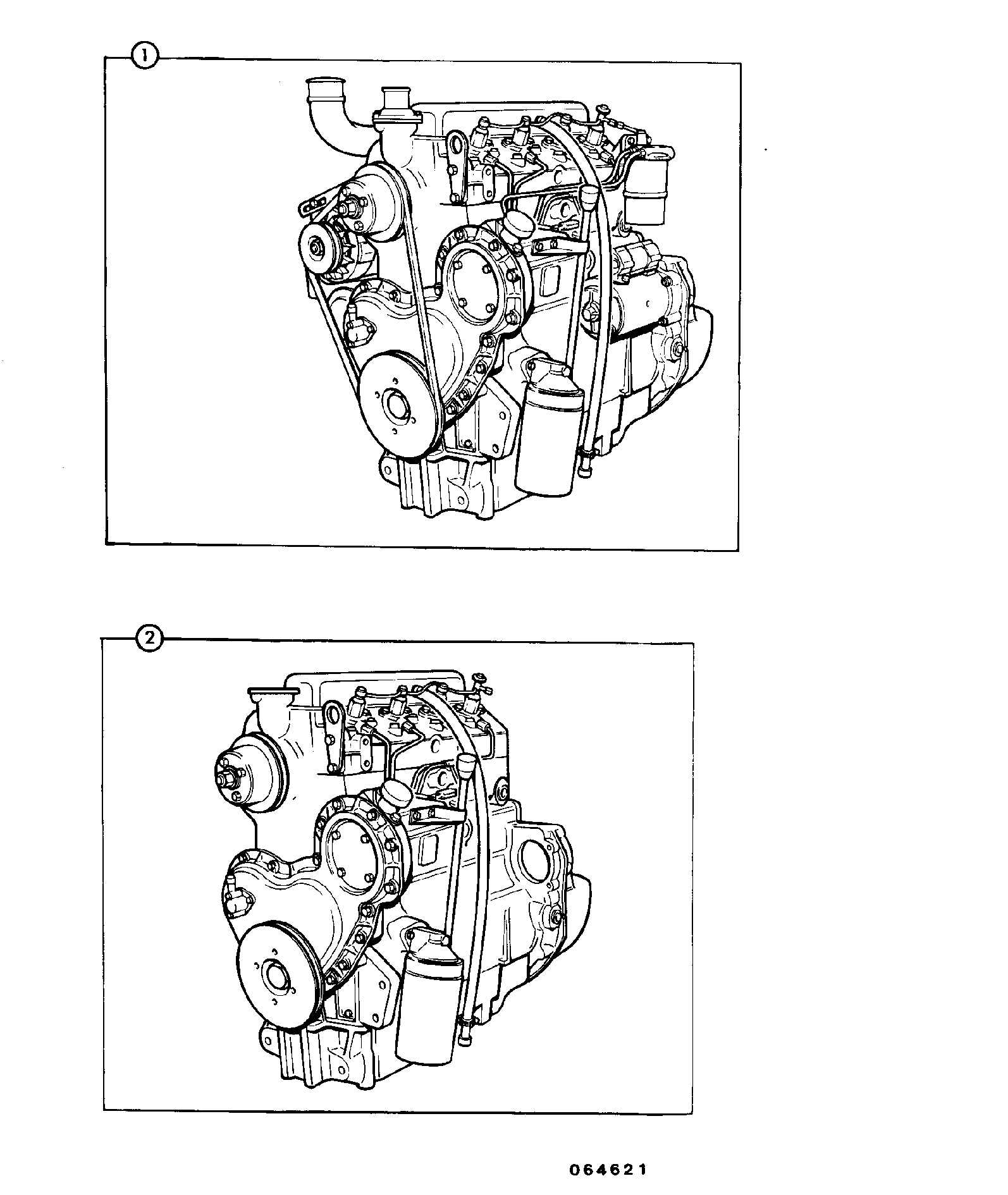 двигатель 01/115600 JCB