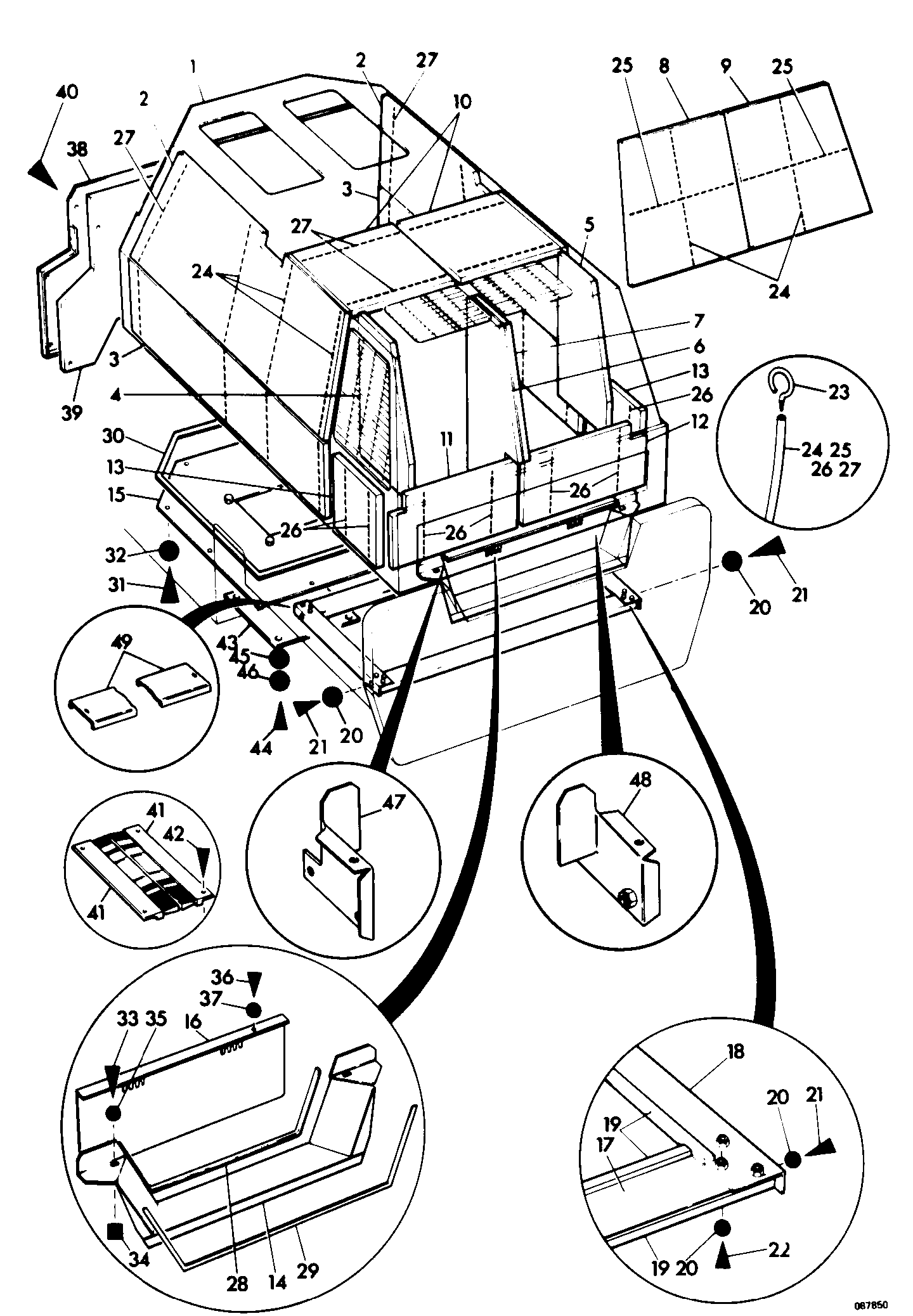 Уплотнение 261/14700 JCB