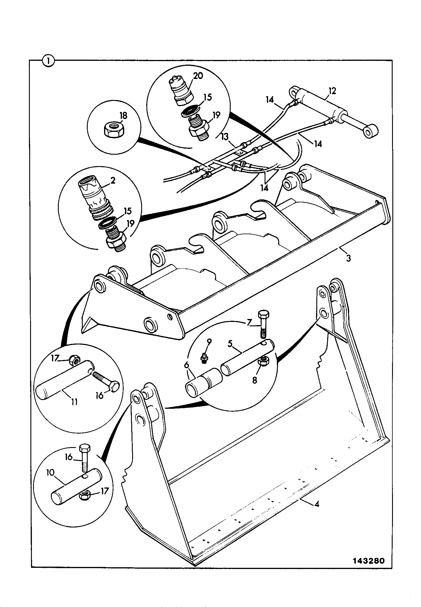 Втулка 1207/0026 JCB