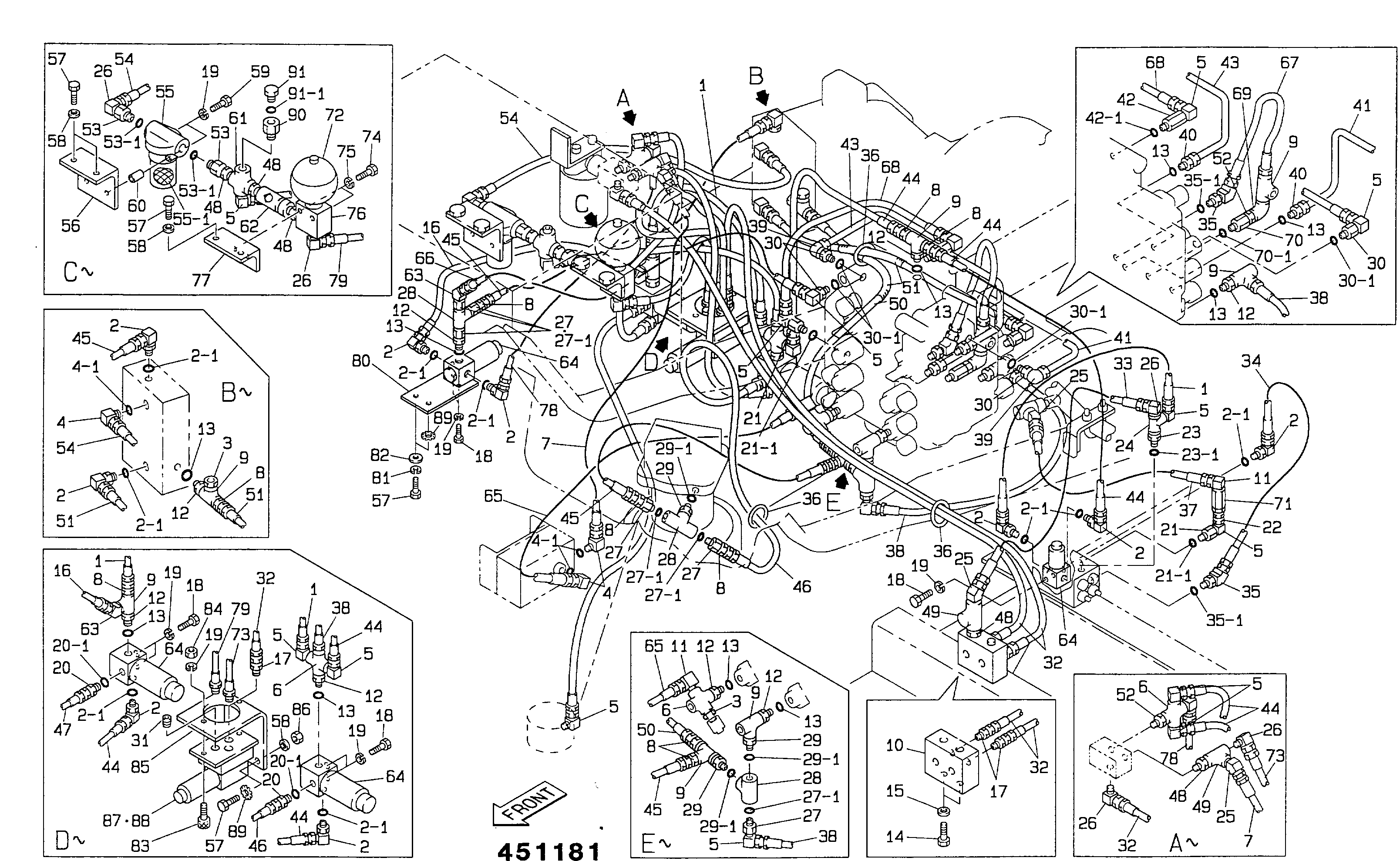 Шланг KNJ1243 JCB