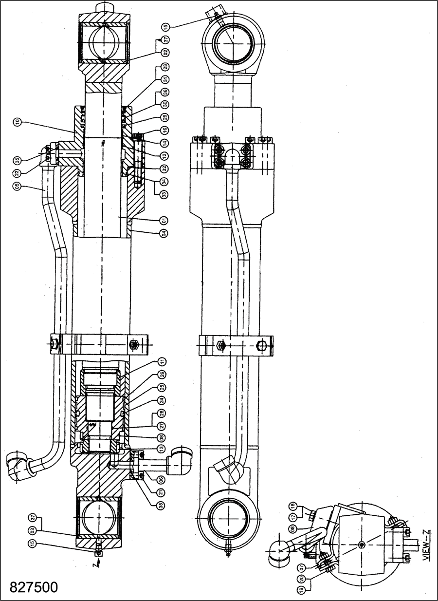 Втулка 550/43352A JCB