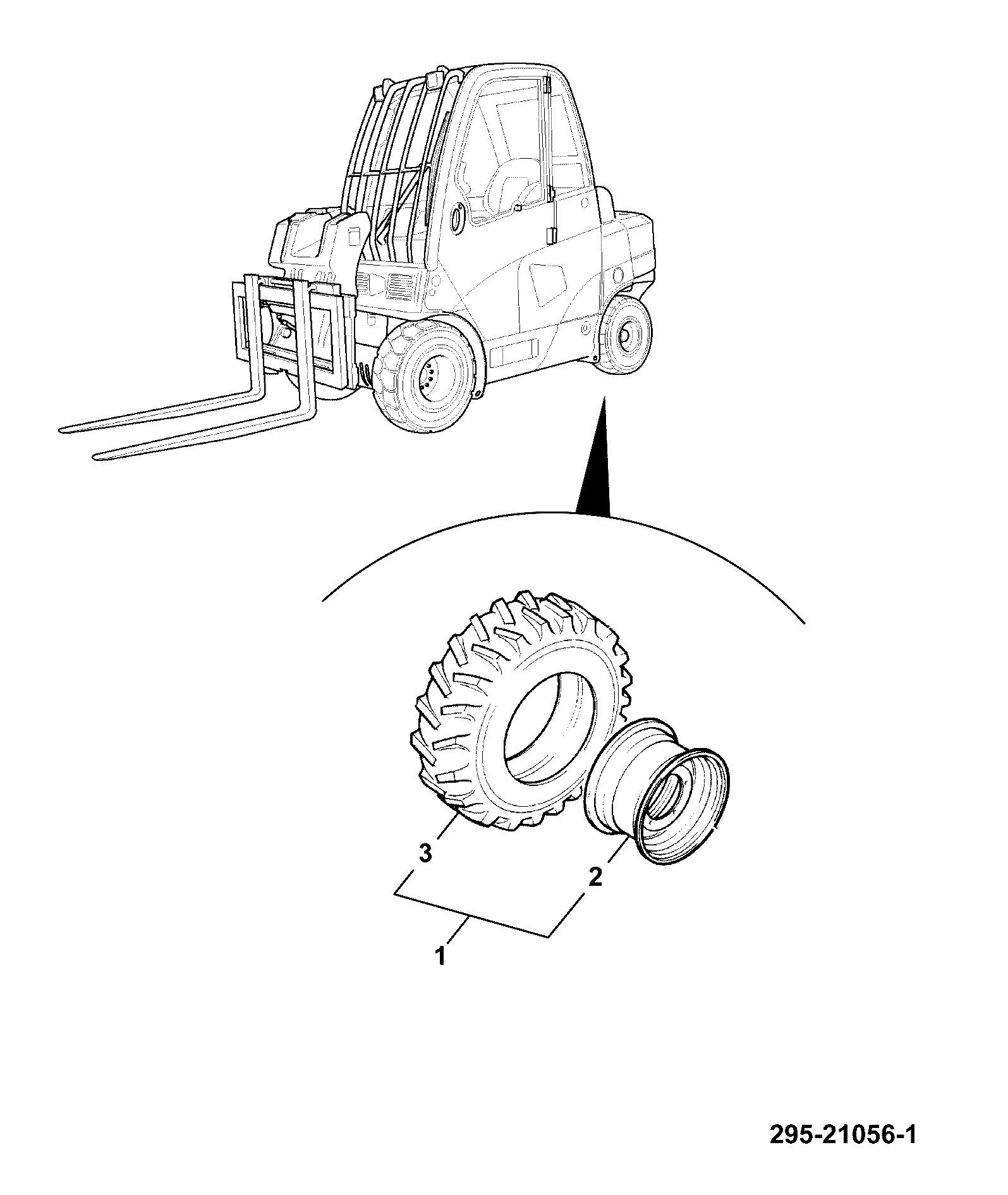 колесо 331/12310 JCB