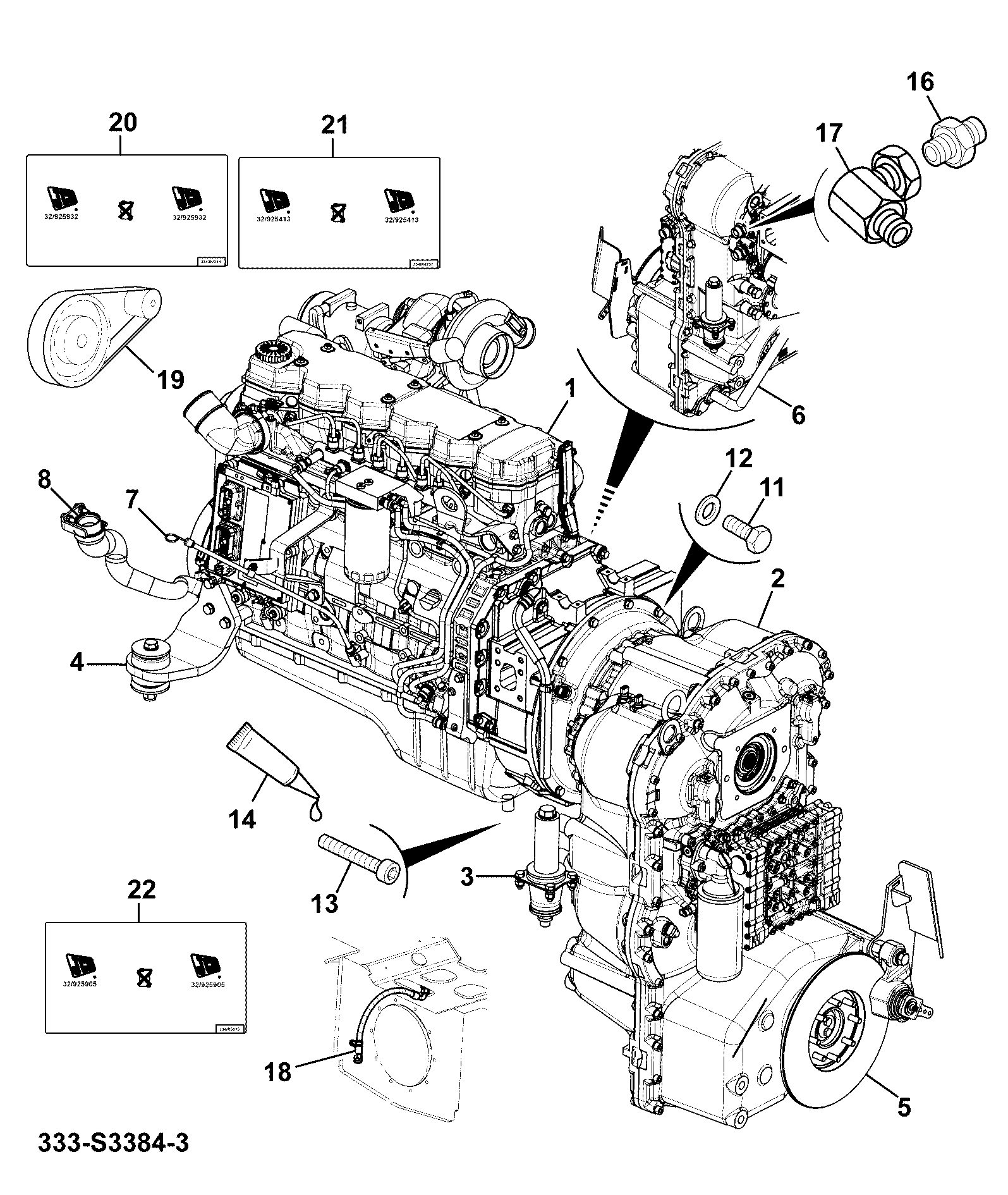 Сборка 269/30863 JCB