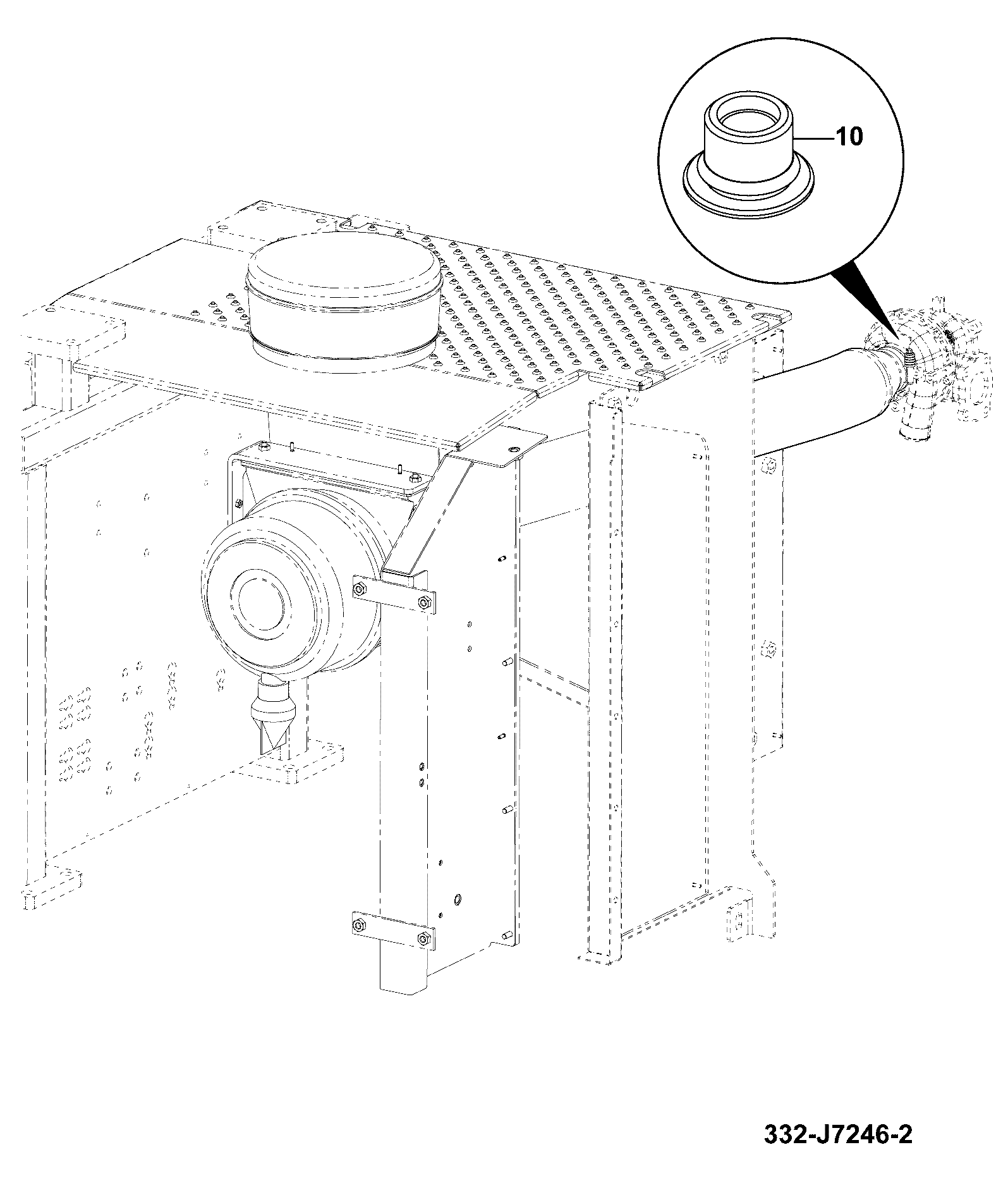Корпус 331/55134 JCB