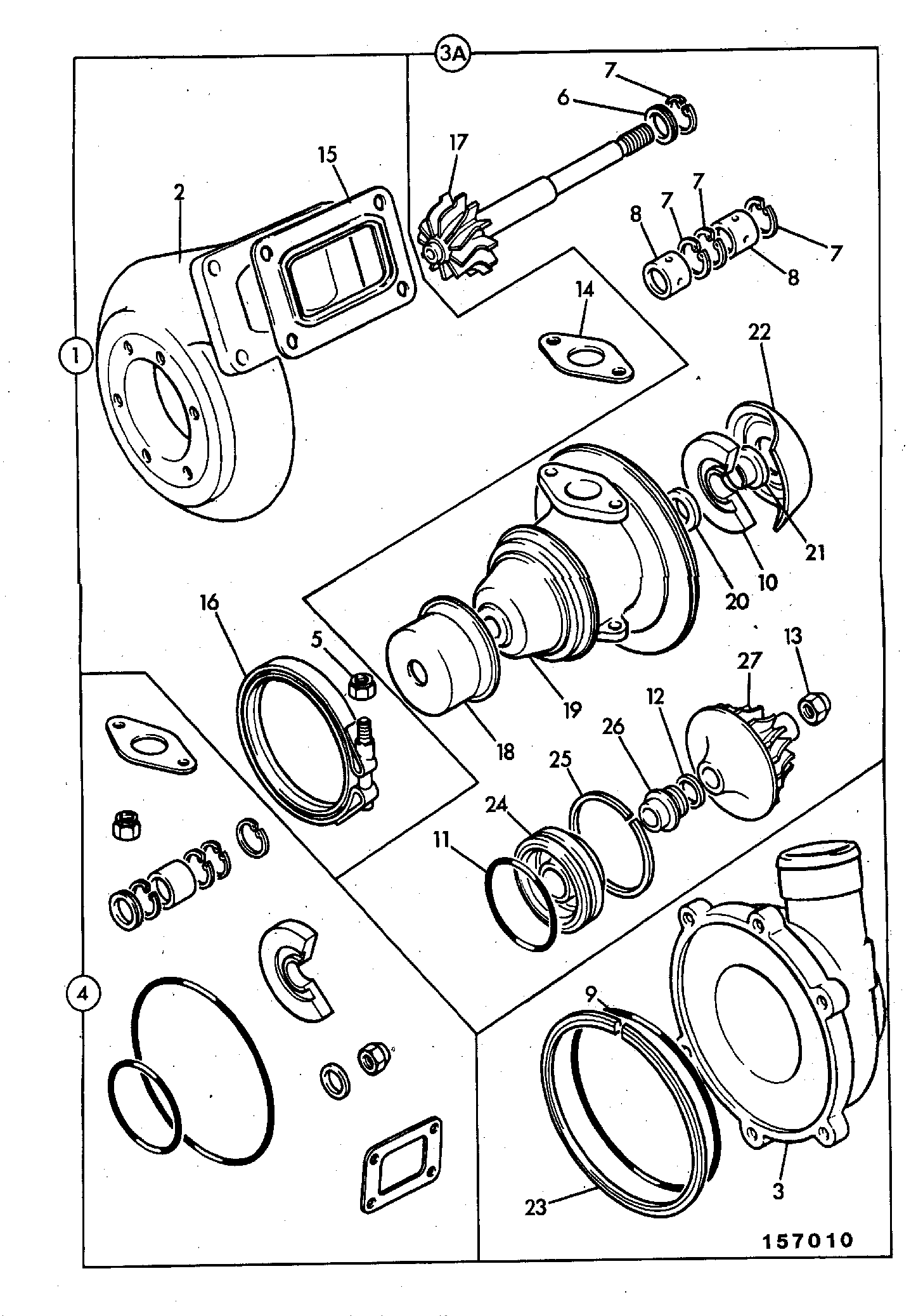 кольцо 02/200336 JCB