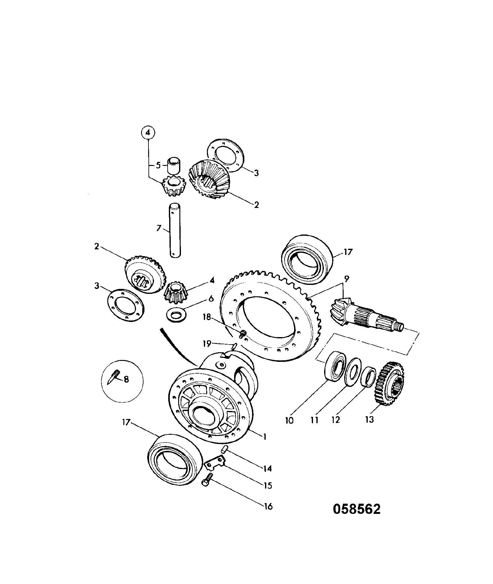 Подшипник 917/00004 JCB