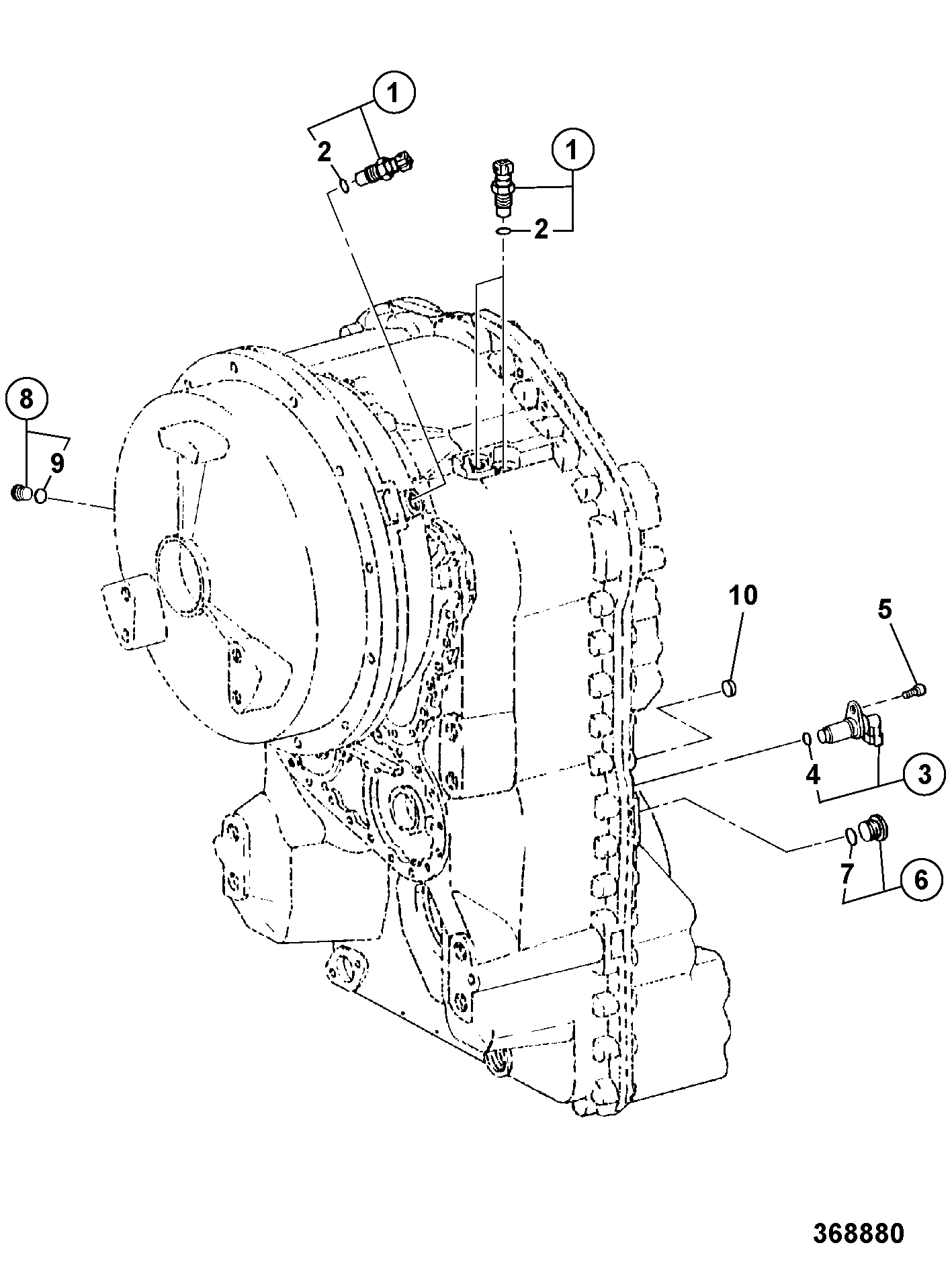 Пробка 04/600282 JCB