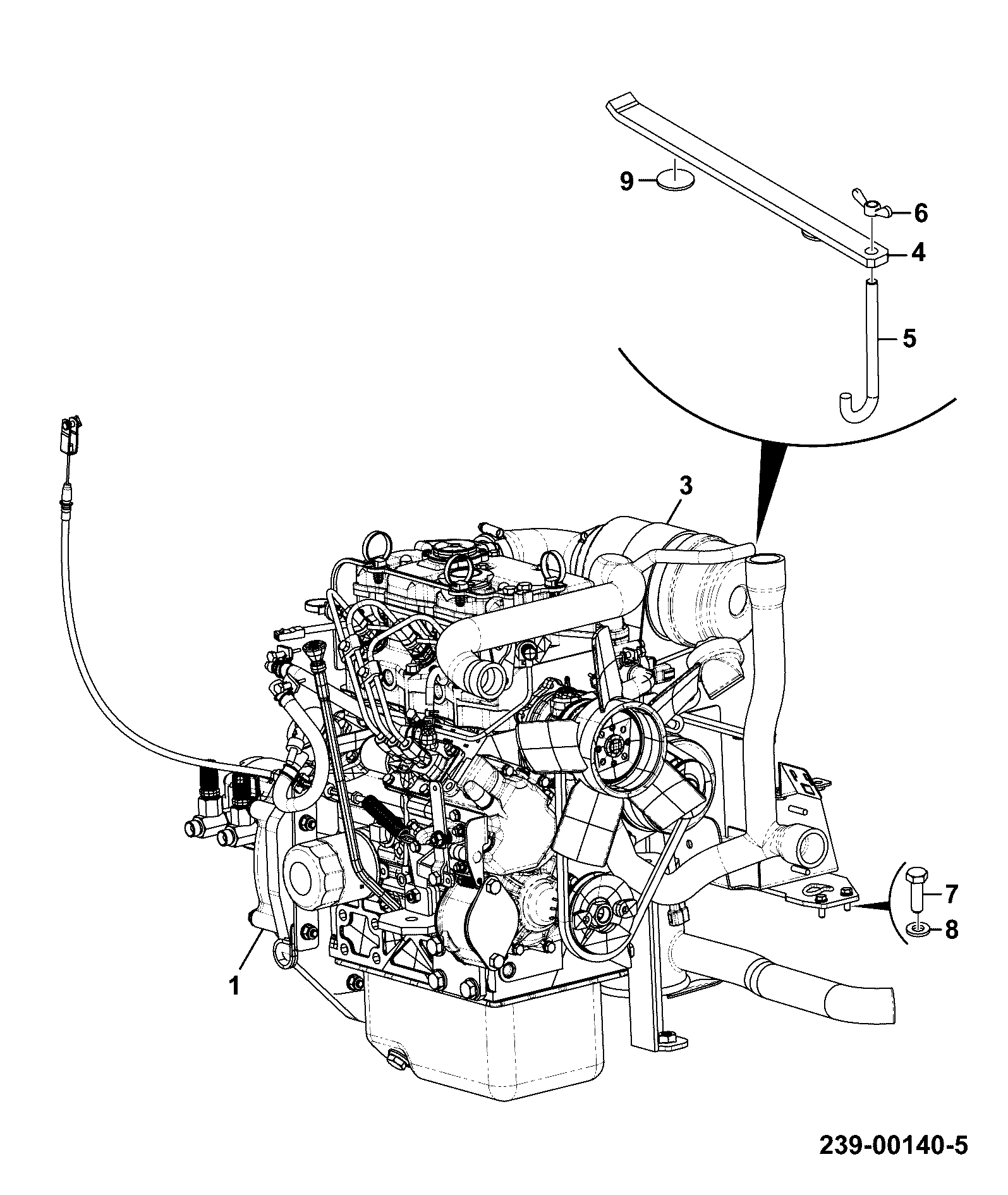 Фильтр 239/00145 JCB