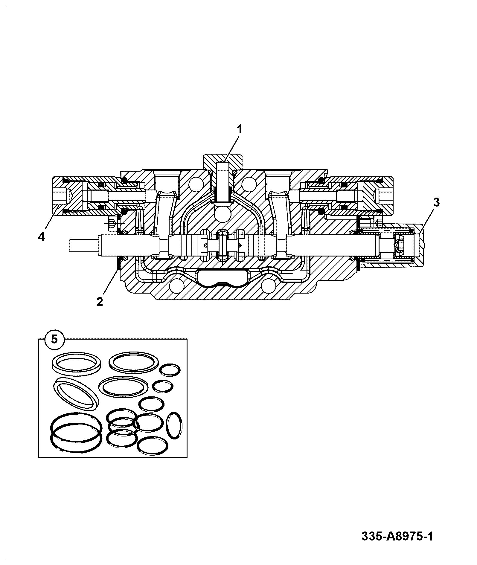 Комплект 335/C0035 JCB