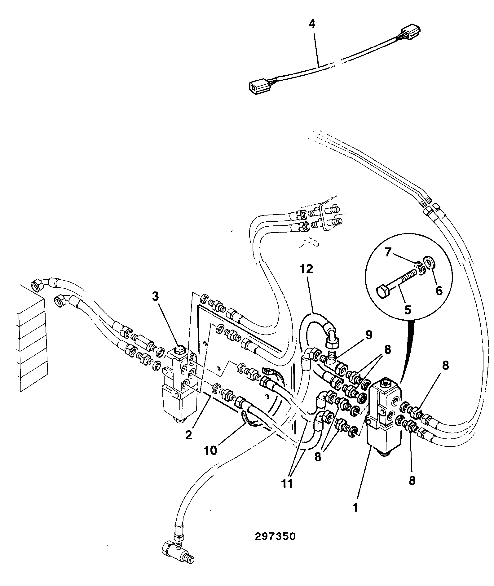 Жгут проводов 721/00546 JCB