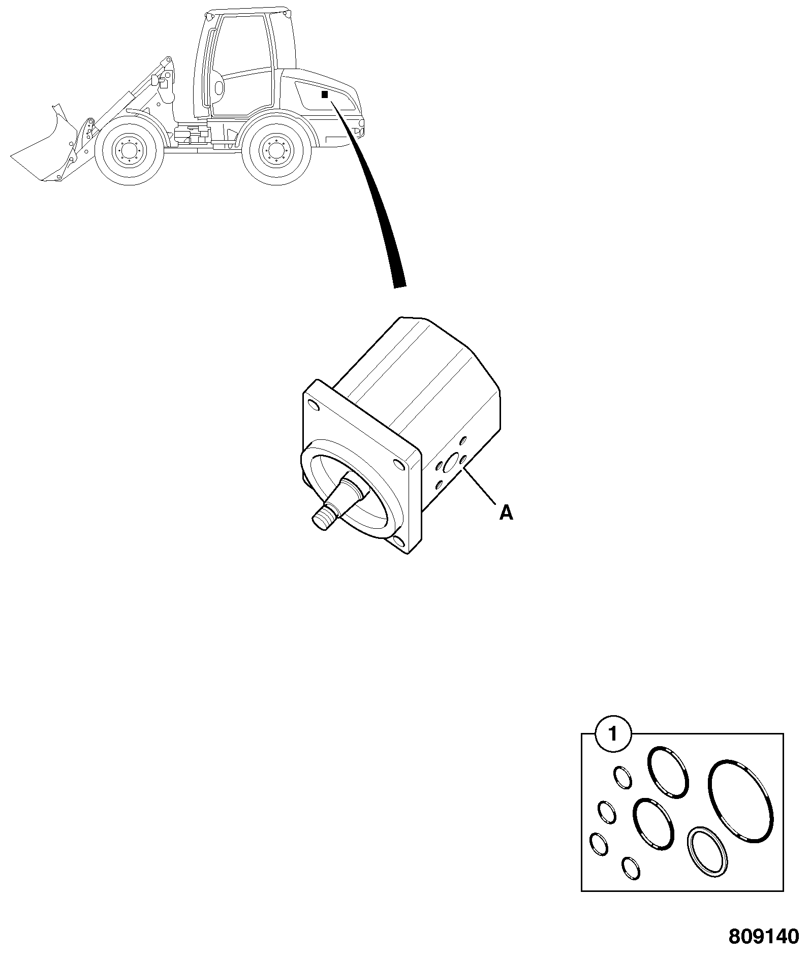 Комплект 904/20247 JCB