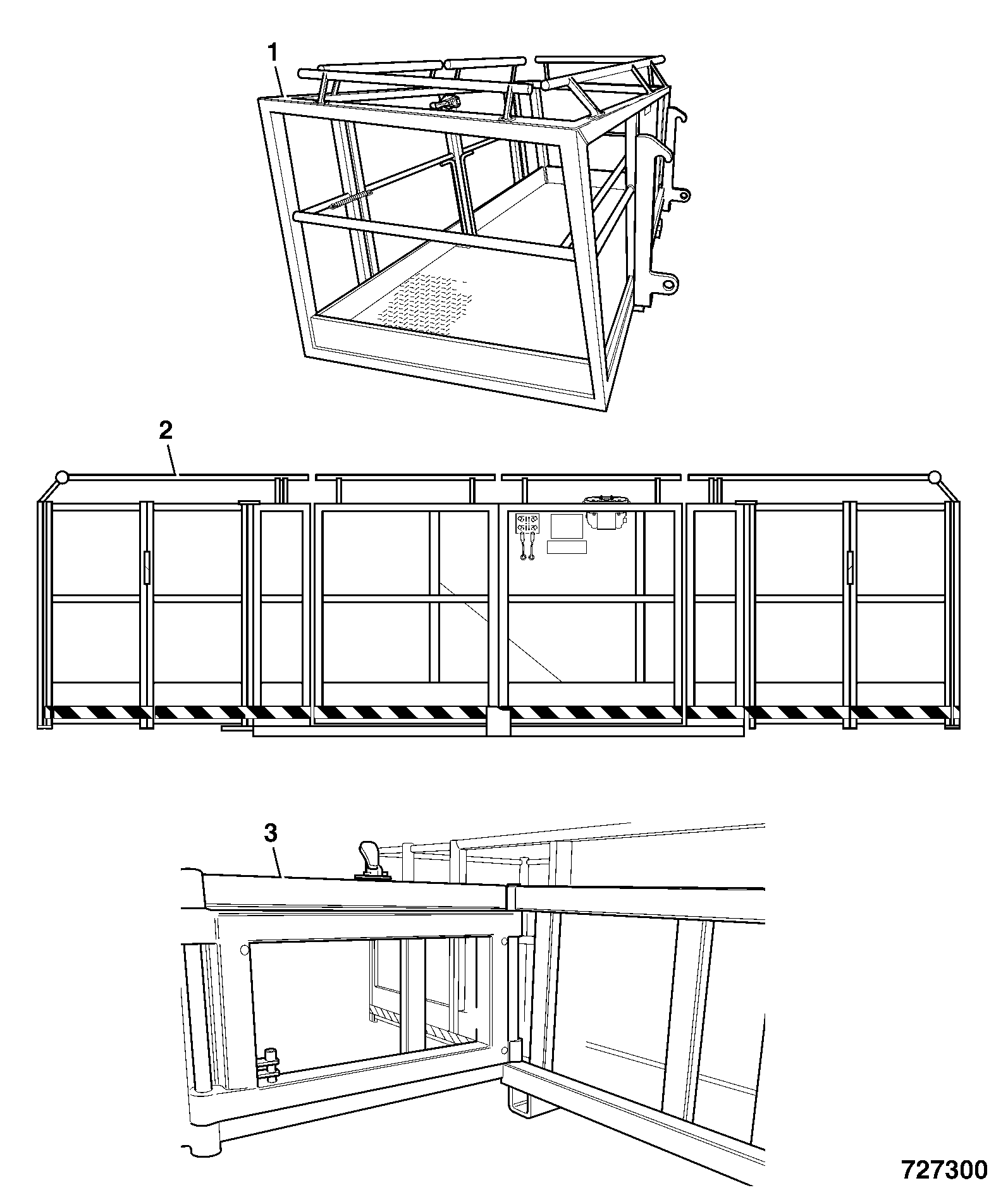 Платформа 160/14693 JCB