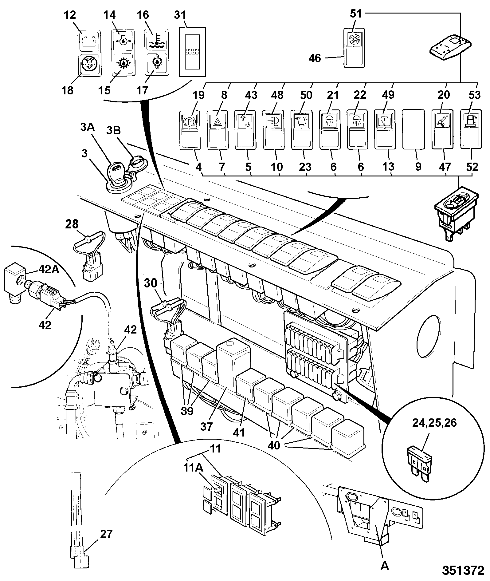 Крышка 701/58754 JCB