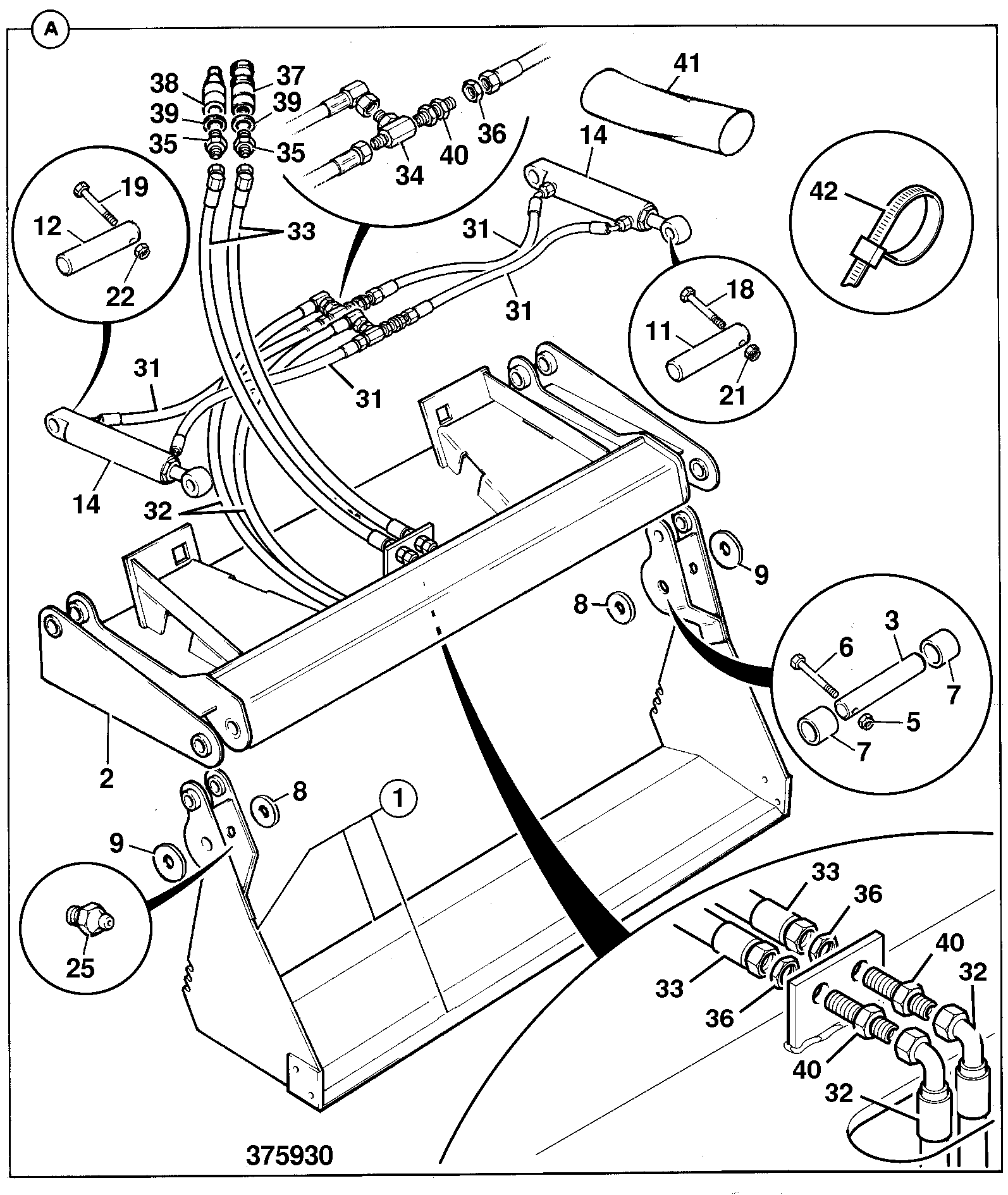 Ковш 242/20455 JCB