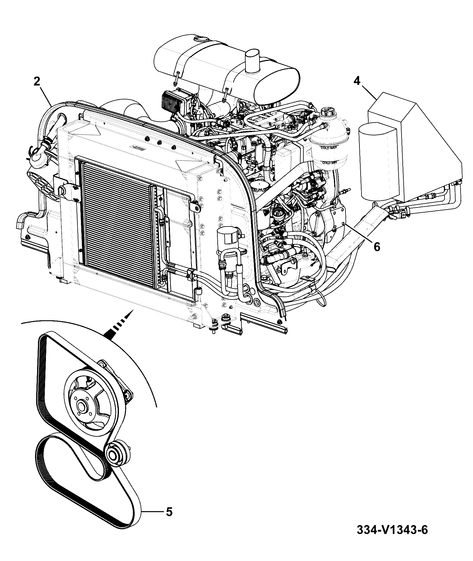Жгут проводов 334/V8567 JCB