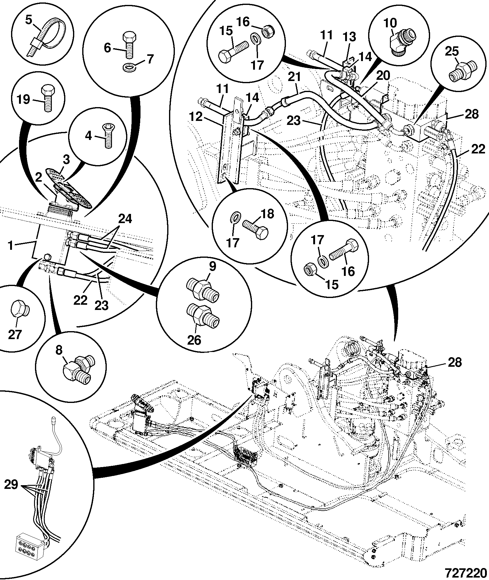 Шланг JNV1526 JCB