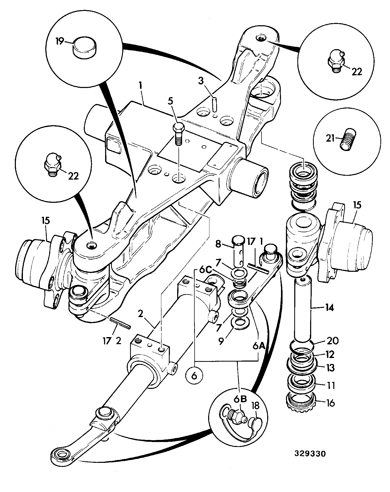 комплект 458/10165 JCB