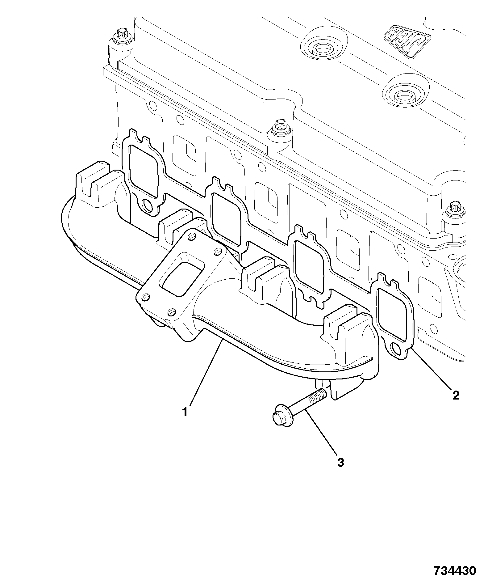 Прокладка 320/06004 JCB