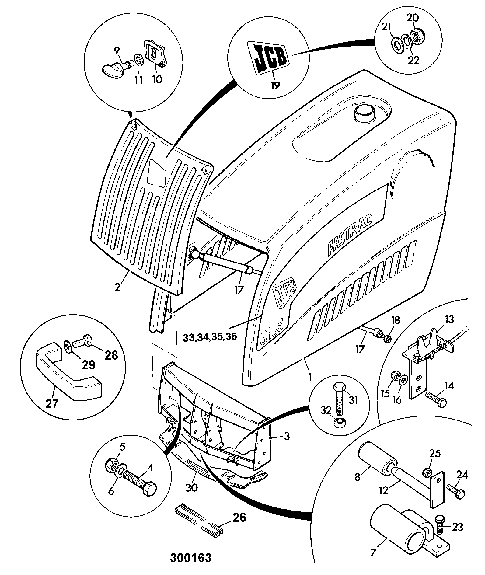 Короб 481/00278 JCB